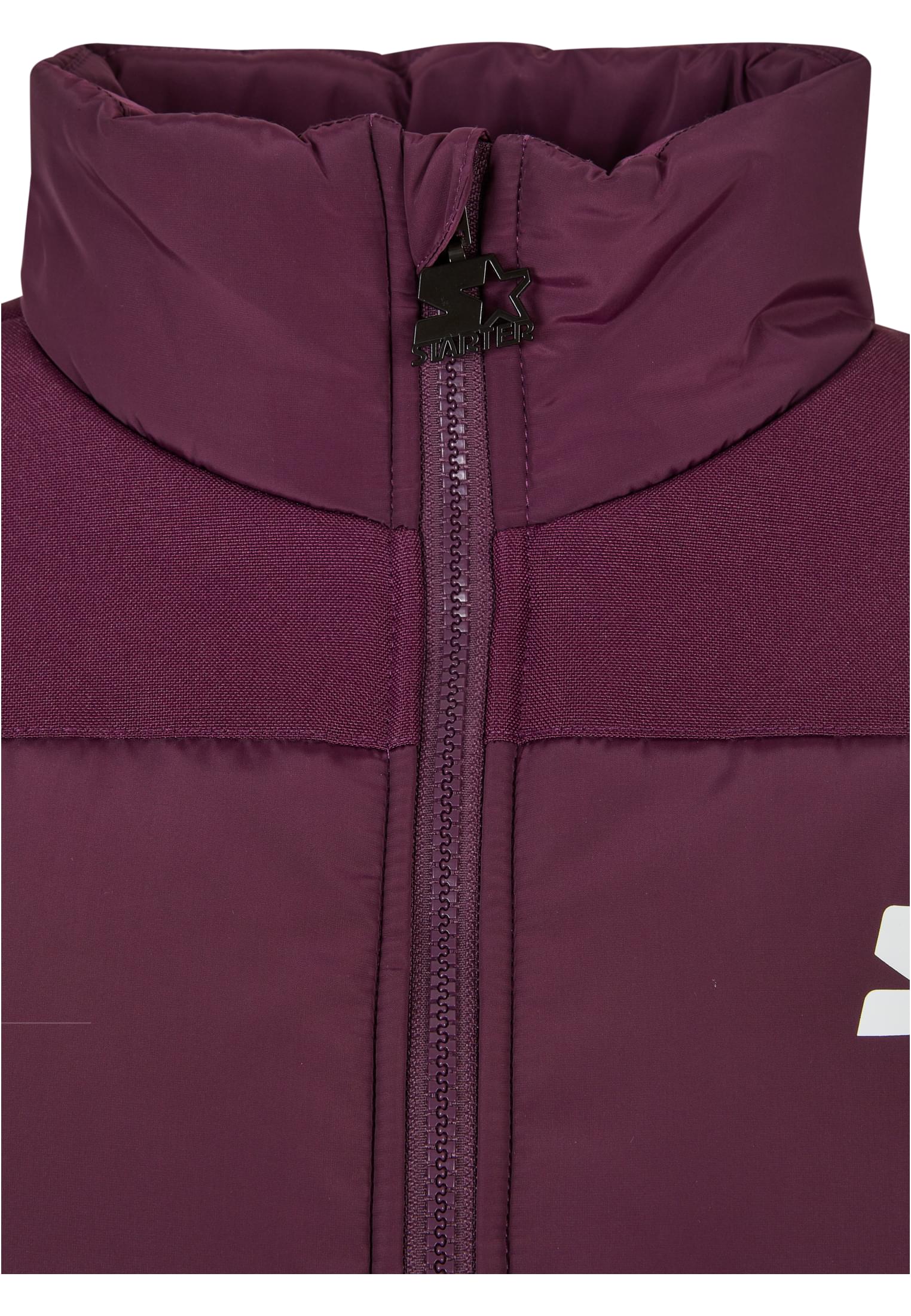 Ladies Starter Logo Puffer Jacket darkviolet L - variant image 7