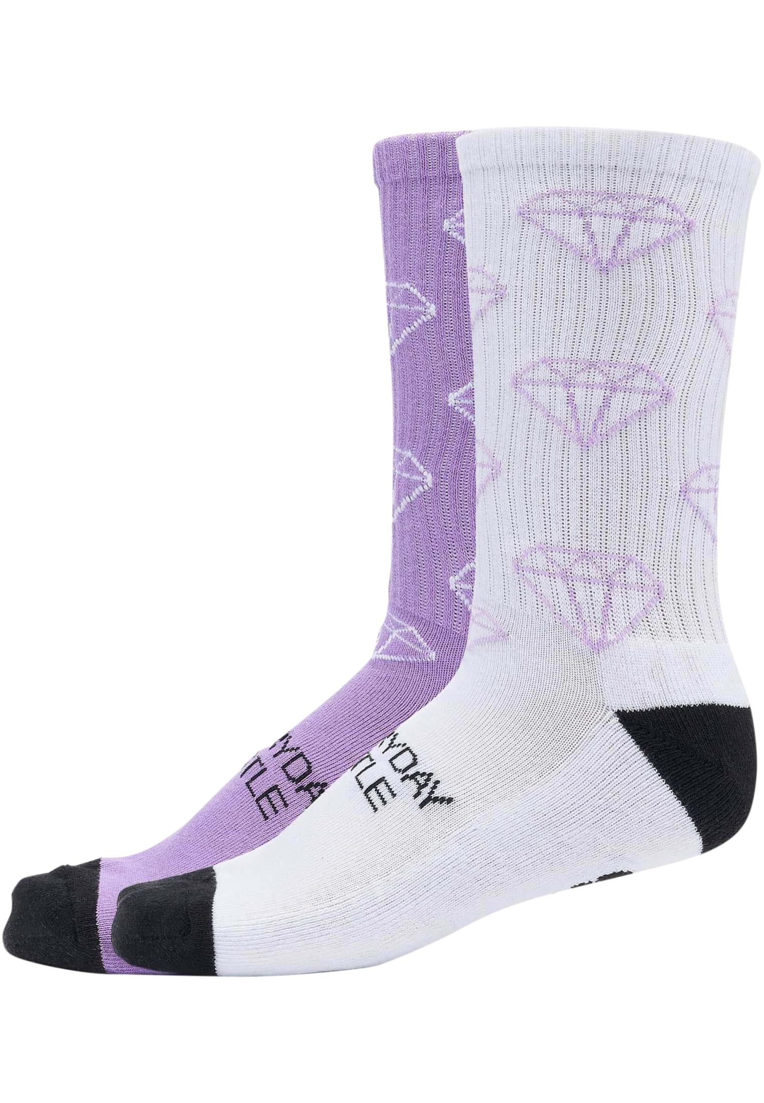 Ogni giorno frenesia calzini 2-pacchetto nero+lavanda+bianco 39-43
 - alternate variant 1