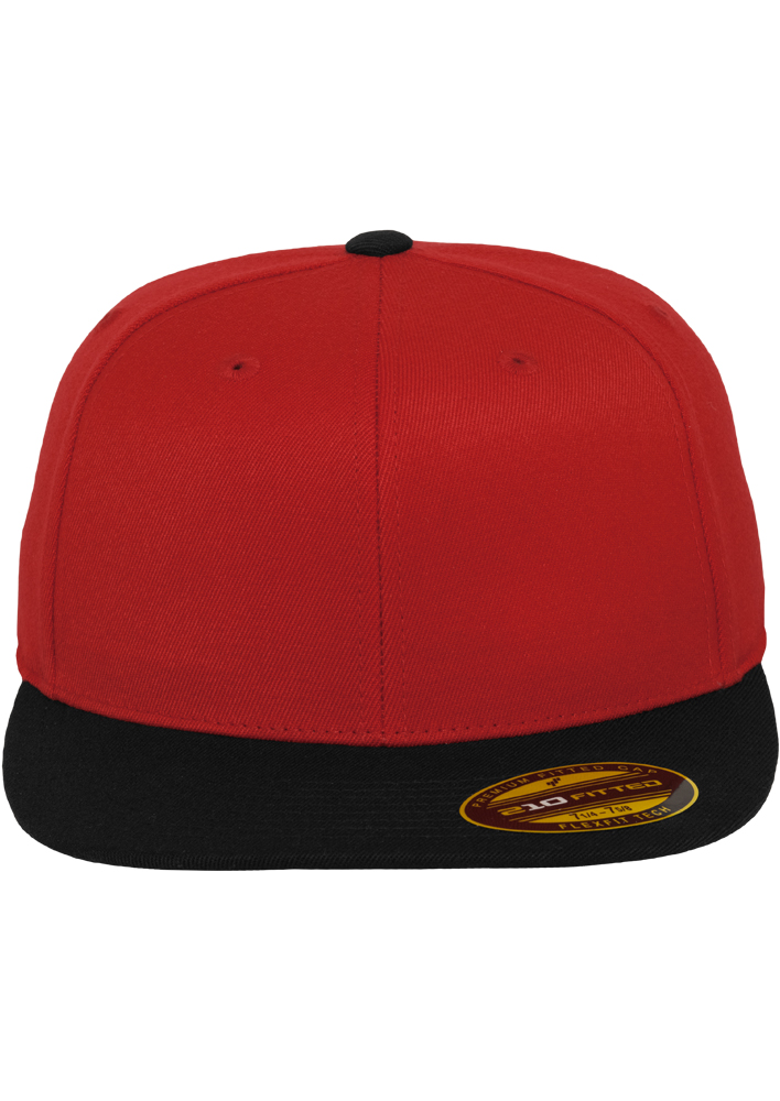 Premium 210 Fitted 2-Tone red/blk S/M (6 ?-7 ¼)
 - variant image 1