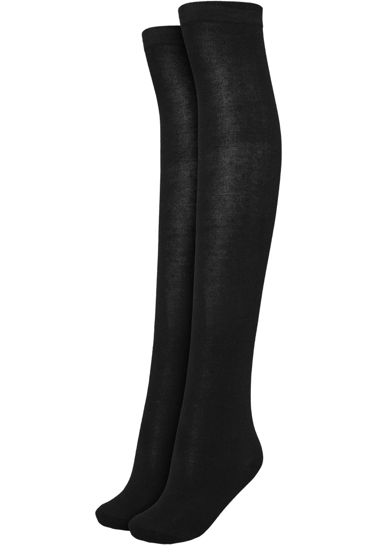 Ladies Overknee Socks 2-Pack blk/blk&blk/gry 36-39 - variant image 3