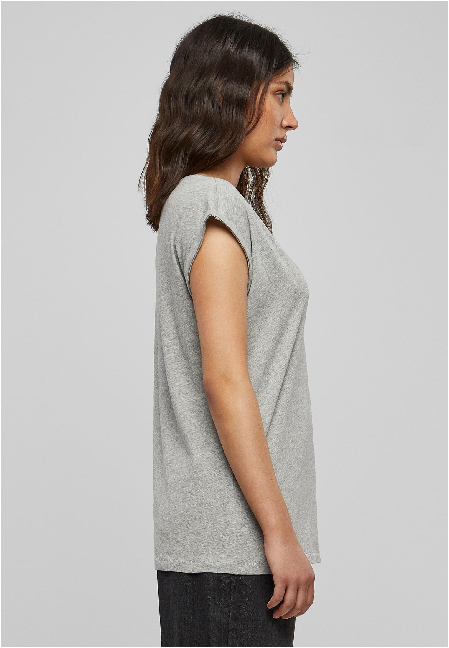 Ladies Extended Shoulder Tee gris L
 - variant image 3
