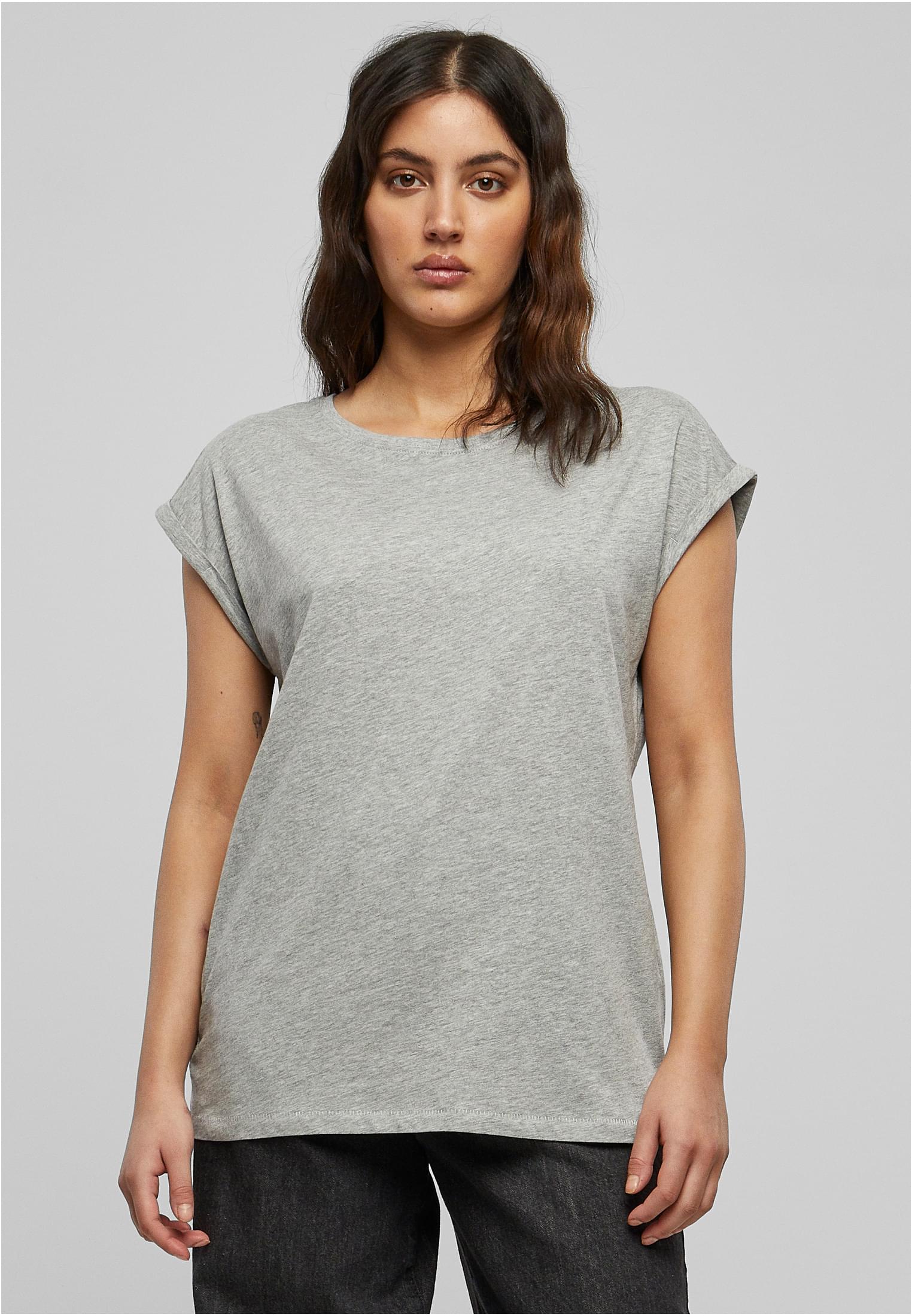 Ladies Extended Shoulder Tee grey L - alternate variant 3