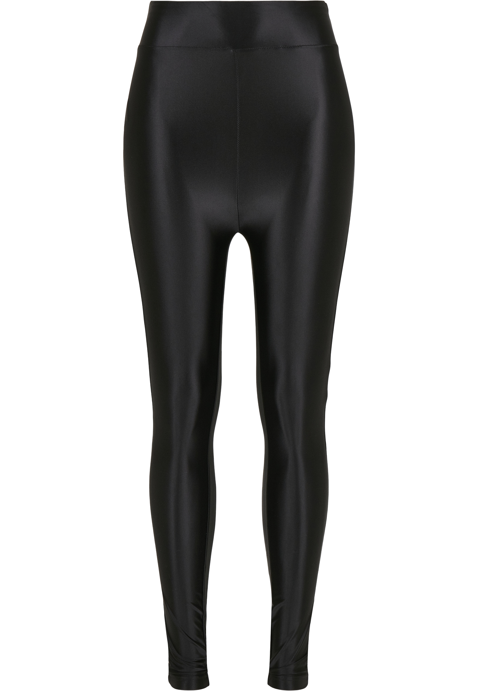 Frauen Hohem Bund Glänzende Metall Leggings schwarz 3XL
 - variant image 5