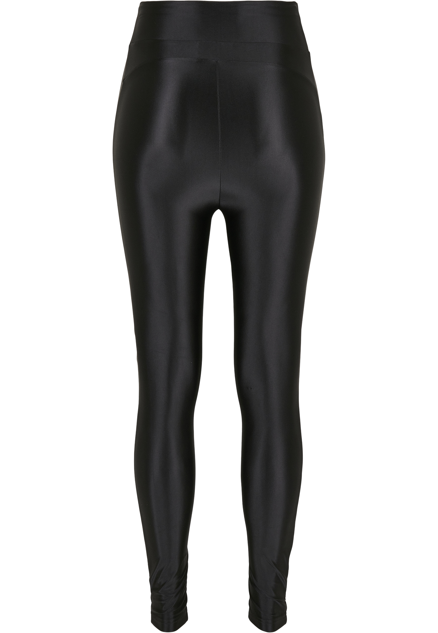 Frauen Hohem Bund Glänzende Metall Leggings schwarz 3XL
 - variant image 7
