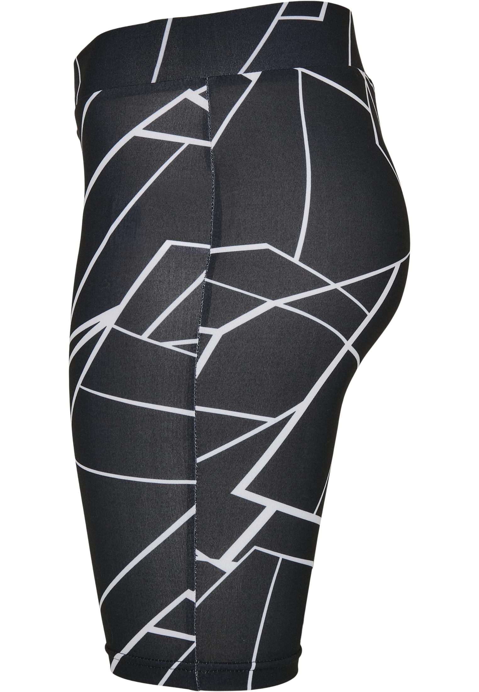 Ladies AOP Cycle Shorts geometric black L - variant image 1