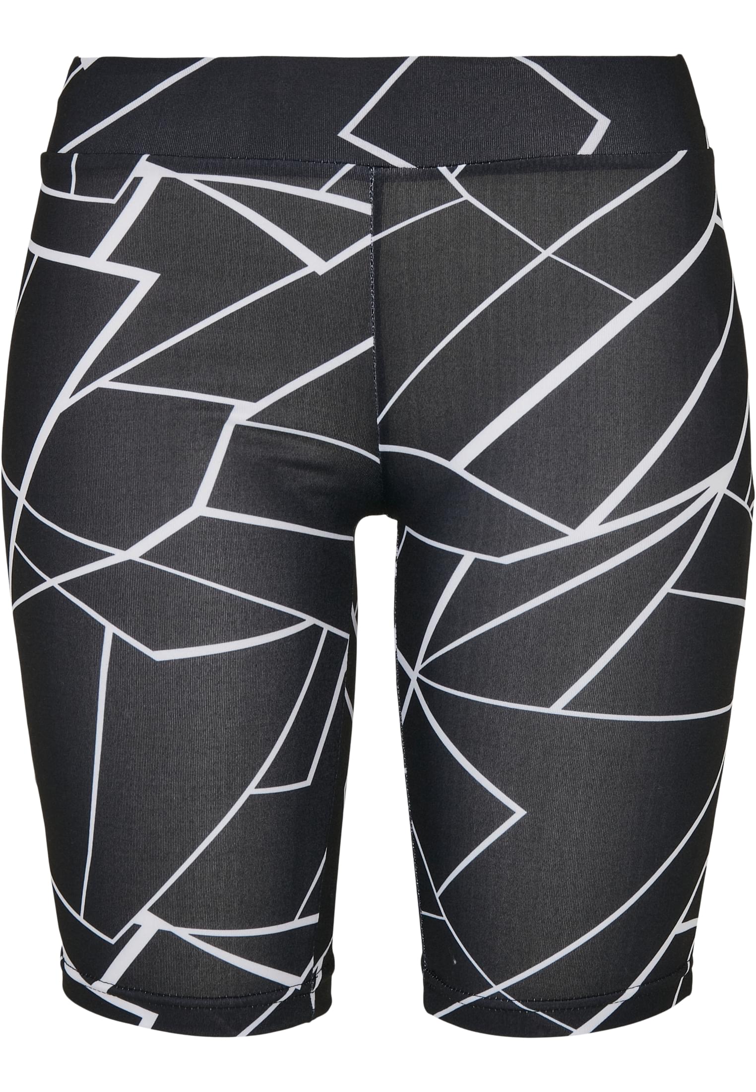 Ladies AOP Cycle Shorts geometric black L - alternate variant 2