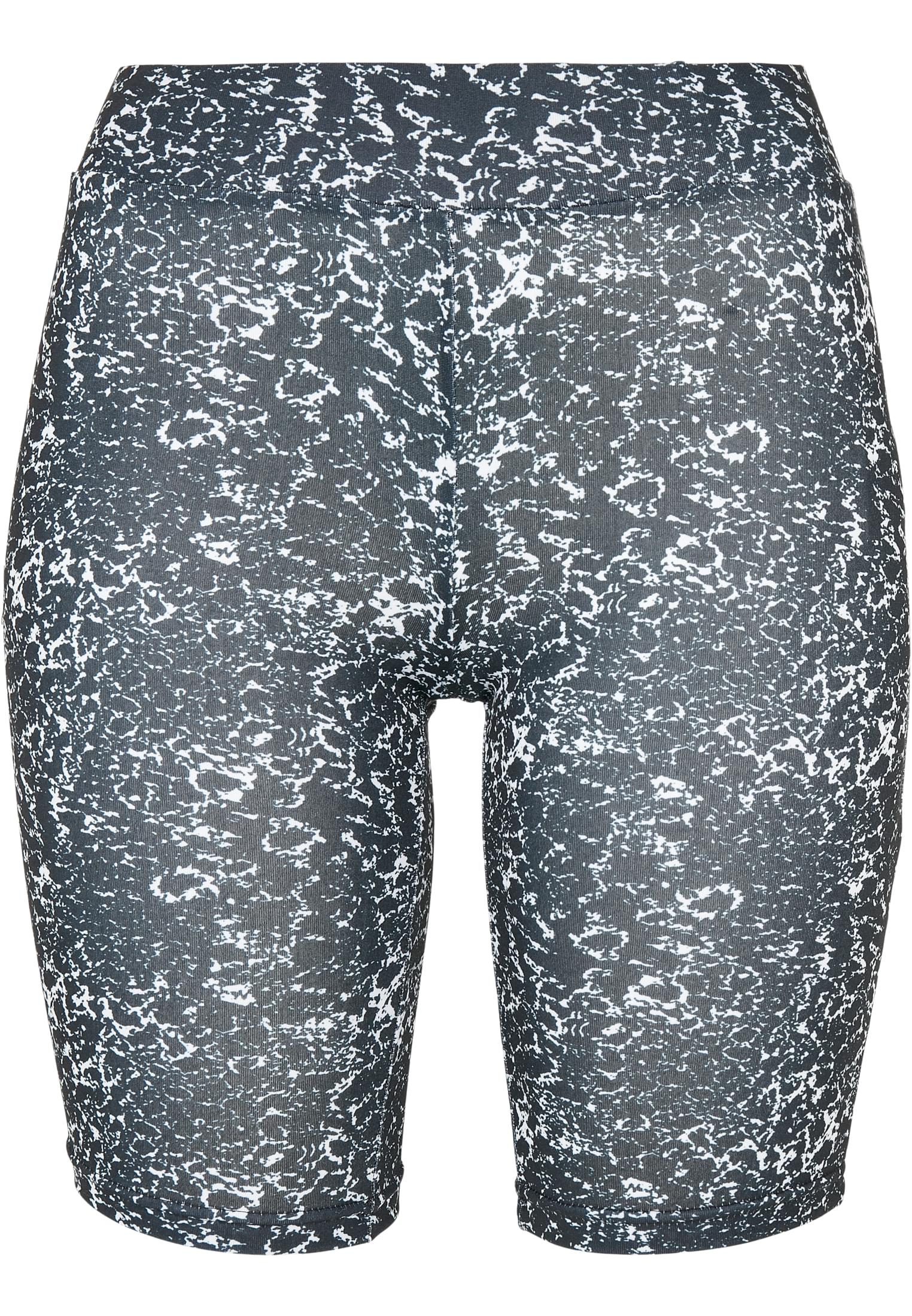 Ladies AOP Cycle Shorts black/white 3XL - variant image 4