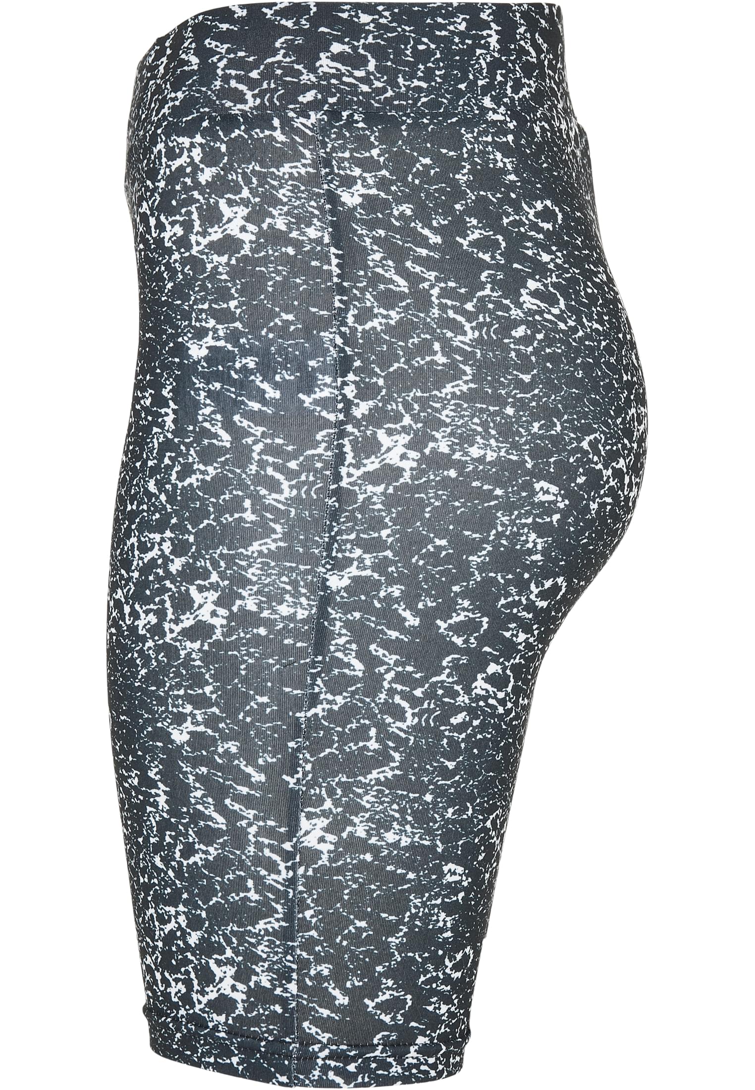 Ladies AOP Cycle Shorts black/white 3XL - variant image 5