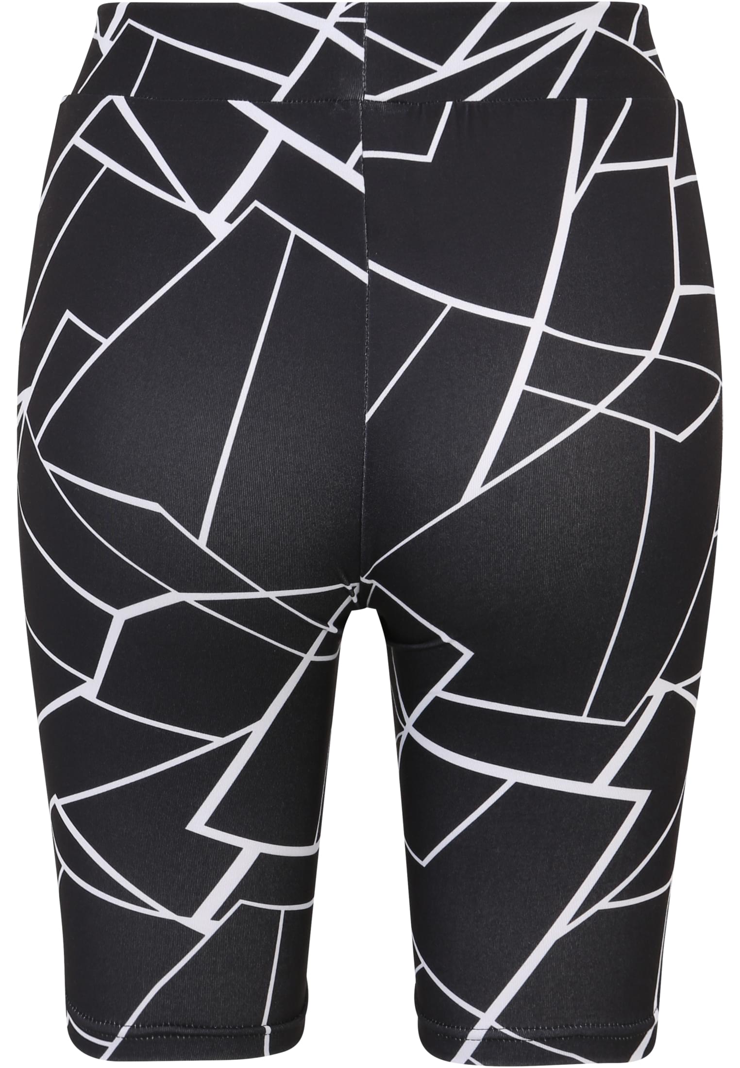 Ladies AOP Cycle Shorts 2-Pack geometric black+black 3XL - variant image 6