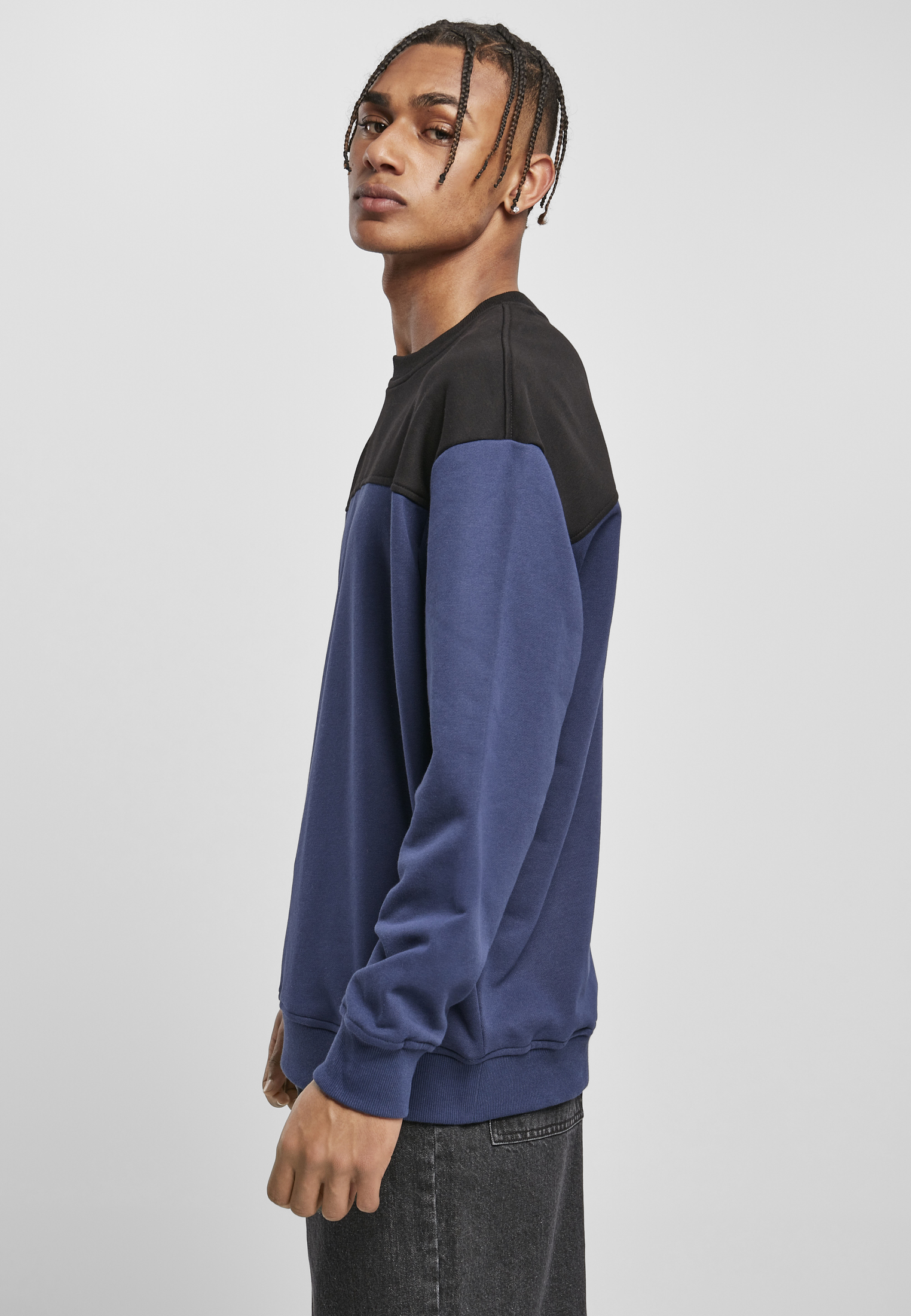 Upper Block Crewneck darkblue/black 3XL - variant image 1