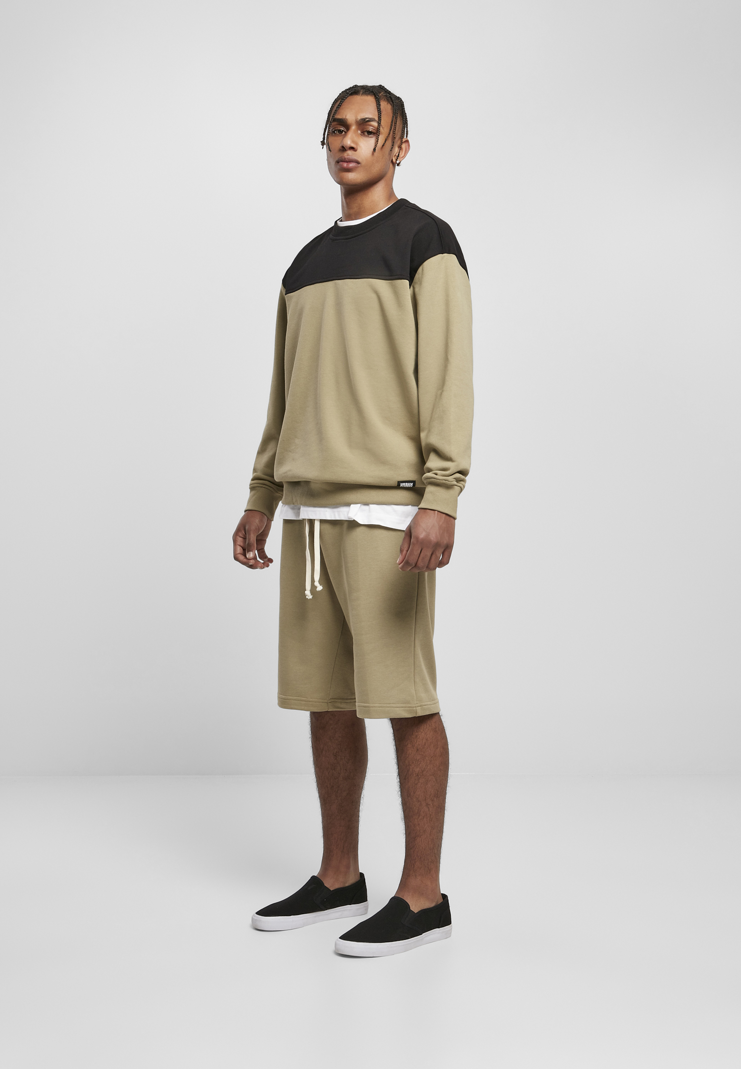 Upper Block Crewneck khaki/black 3XL
 - variant image 5