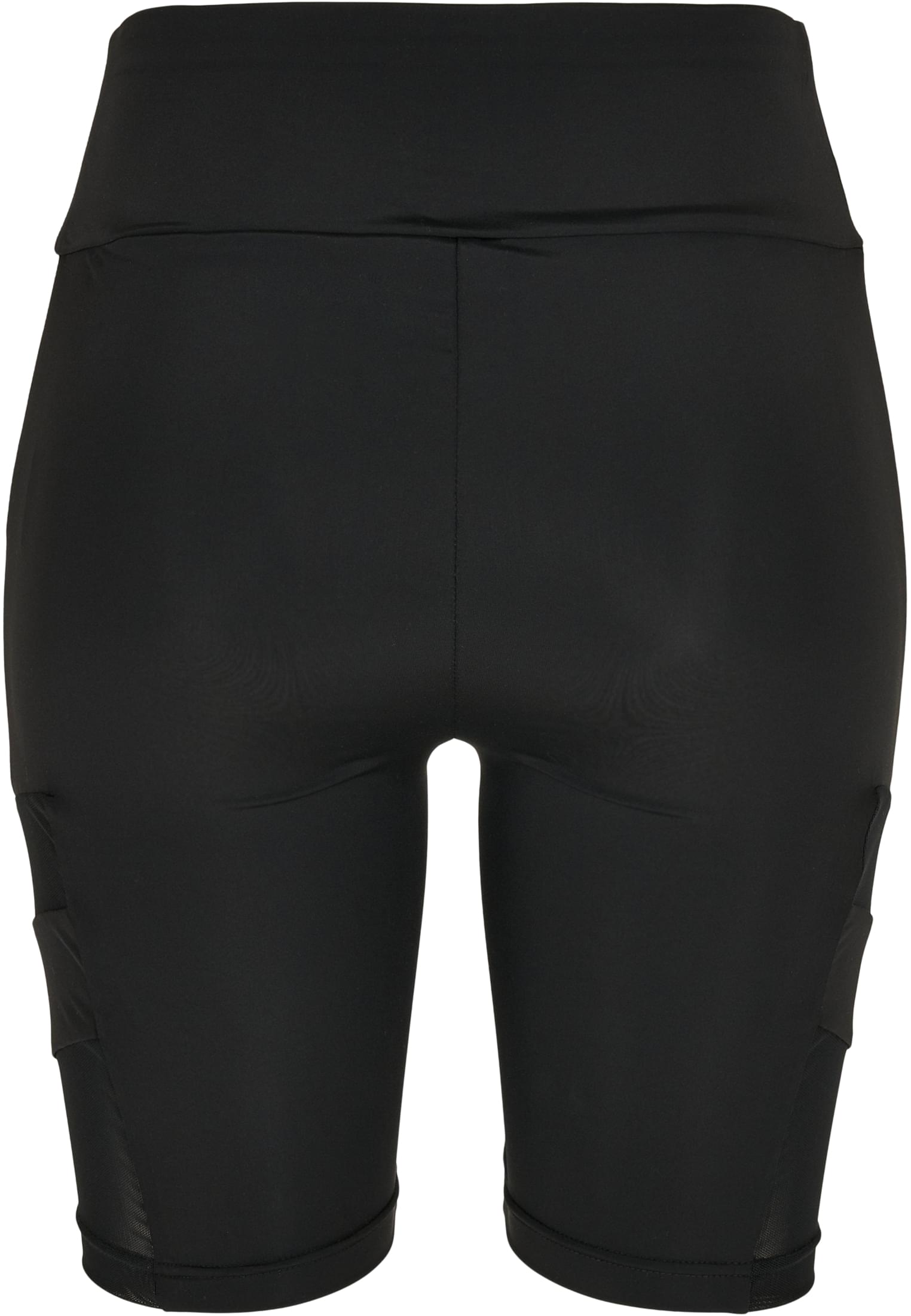Ladies High Waist Tech Mesh Cycle Shorts black 3XL - variant image 7
