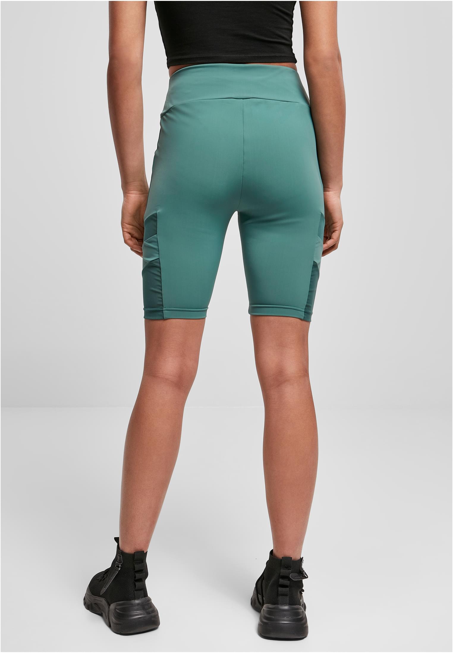 Ladies High Waist Tech Mesh Cycle Shorts paleleaf 3XL - variant image 2