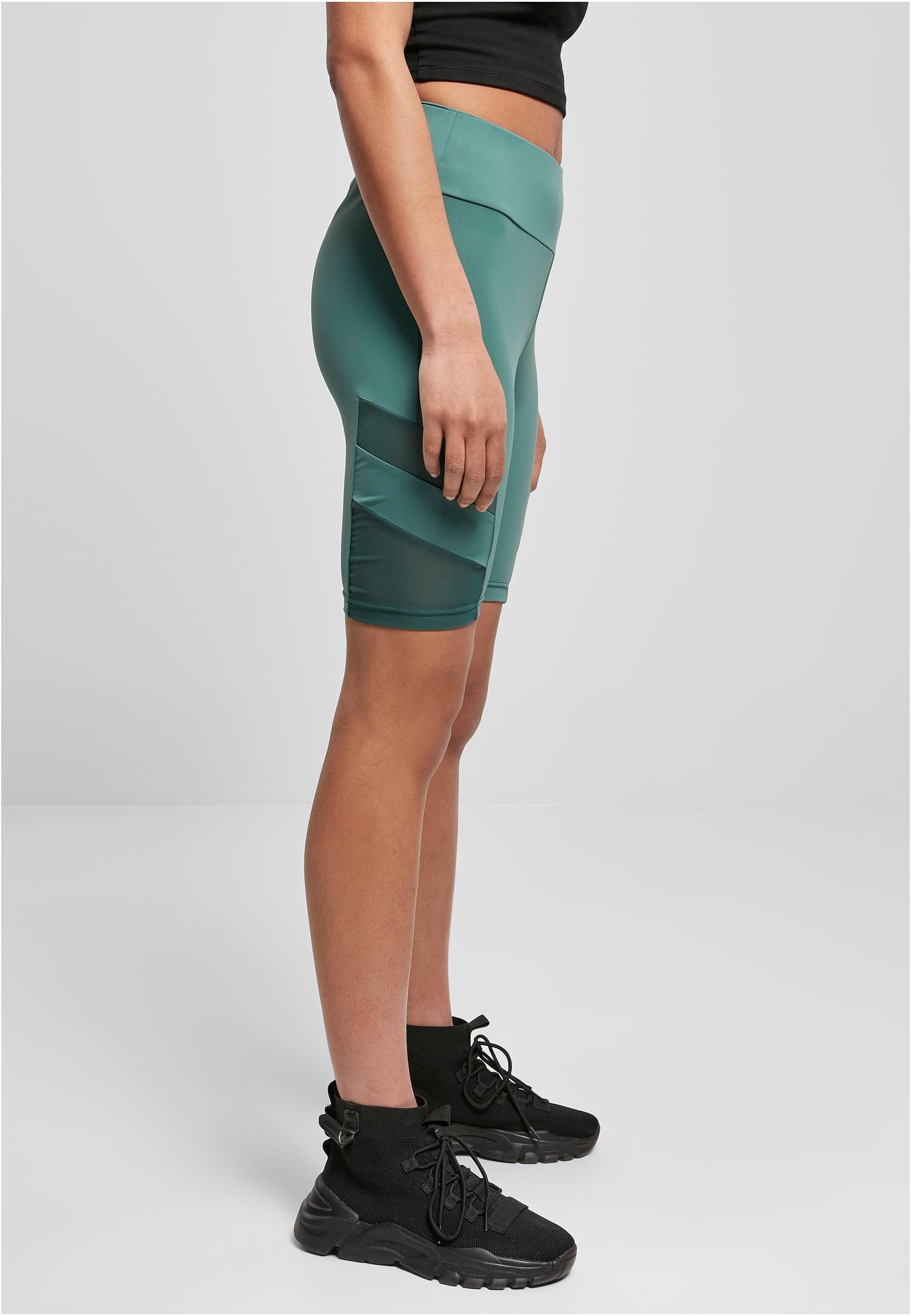 Ladies High Waist Tech Mesh Cycle Shorts paleleaf 3XL - variant image 3