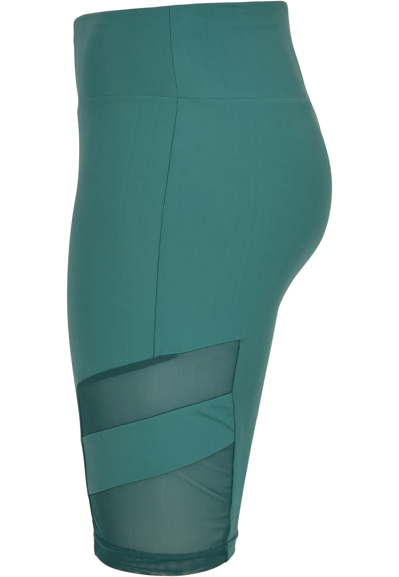 Ladies High Waist Tech Mesh Cycle Shorts paleleaf 3XL - variant image 6