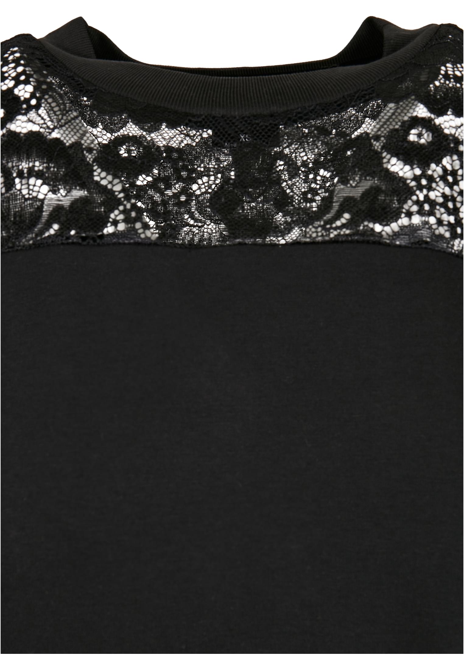女士蕾丝T恤连衣裙黑色3XL
 - variant image 7