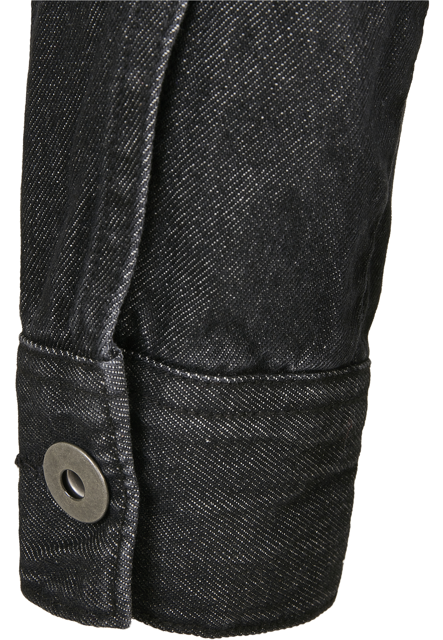 Ladies Short Oversized Denim Jacket black stone washed 3XL - variant image 10