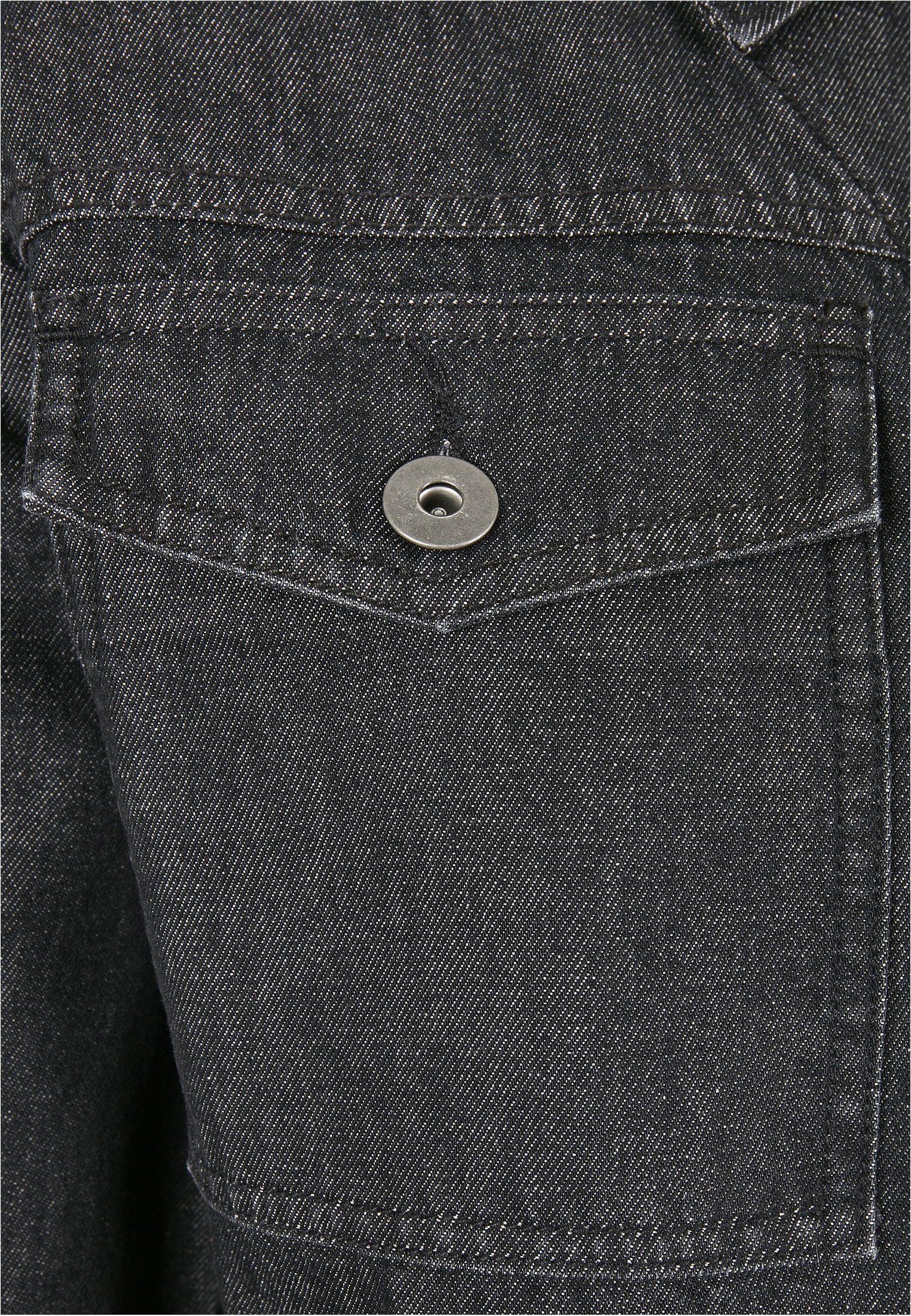 Ladies Short Oversized Denim Jacket black stone washed 3XL - variant image 9