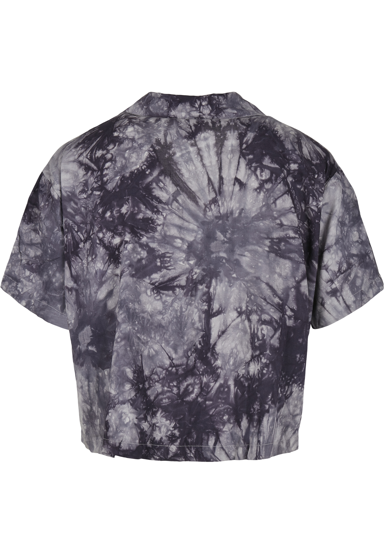 Ladies Viscose Tie Dye Resort Shirt dark 3XL - variant image 6
