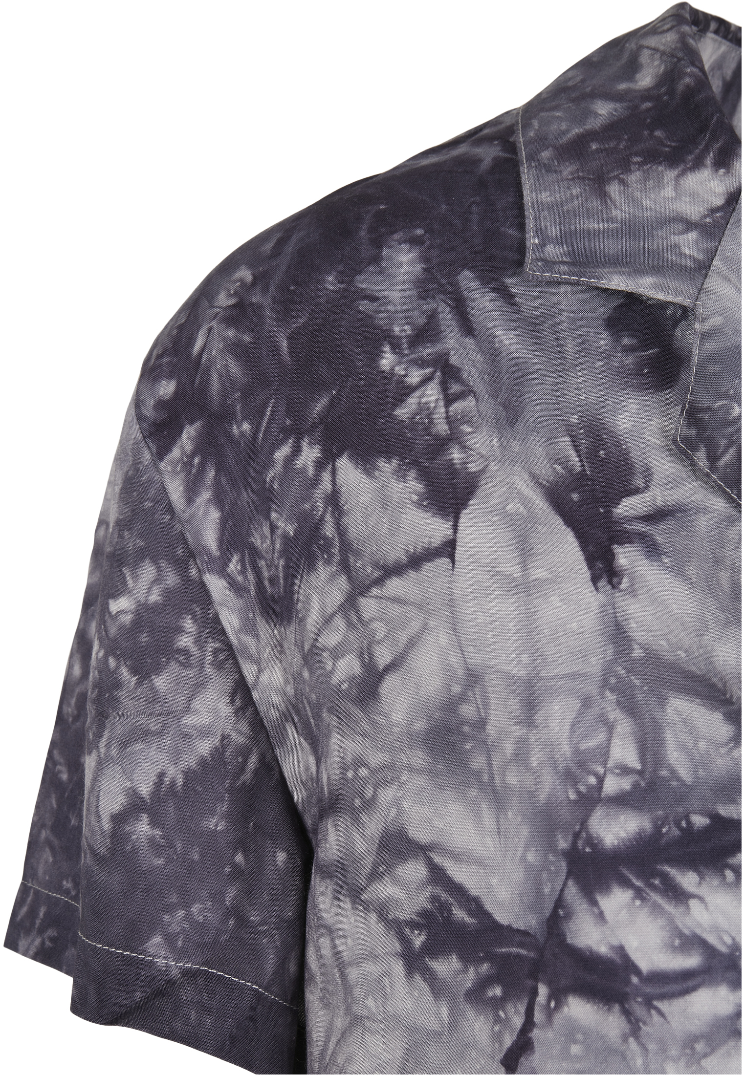 Ladies Viscose Tie Dye Resort Shirt dark 3XL - variant image 8