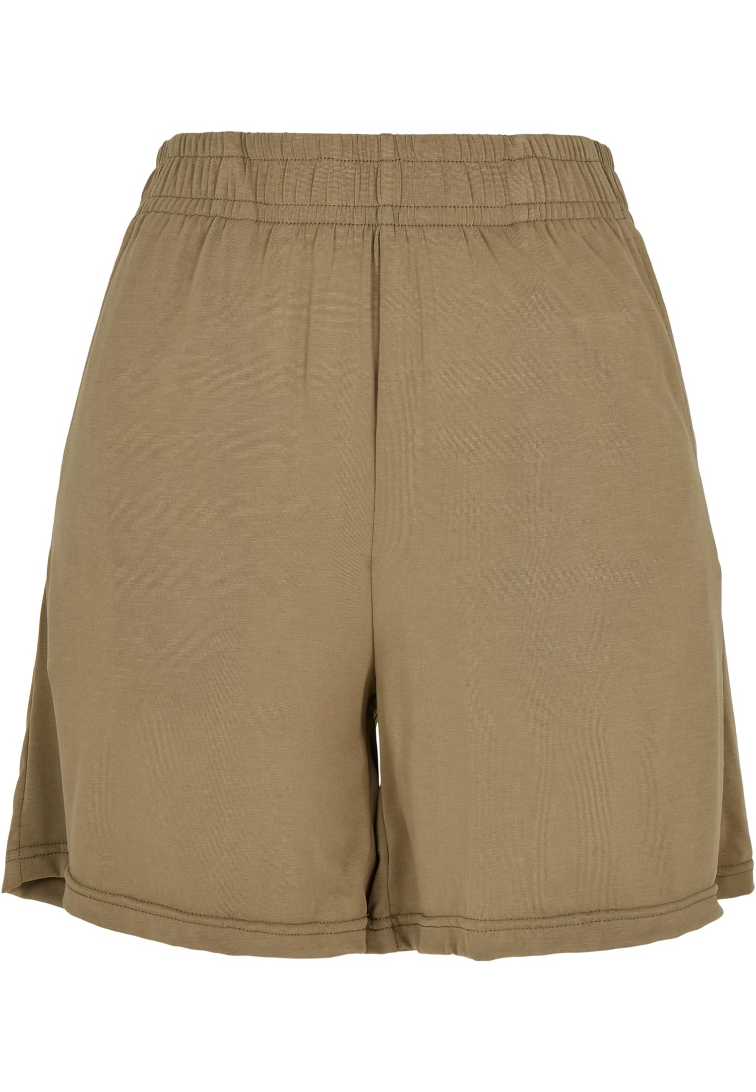 Ladies Modal Shorts khaki L - alternate variant 2