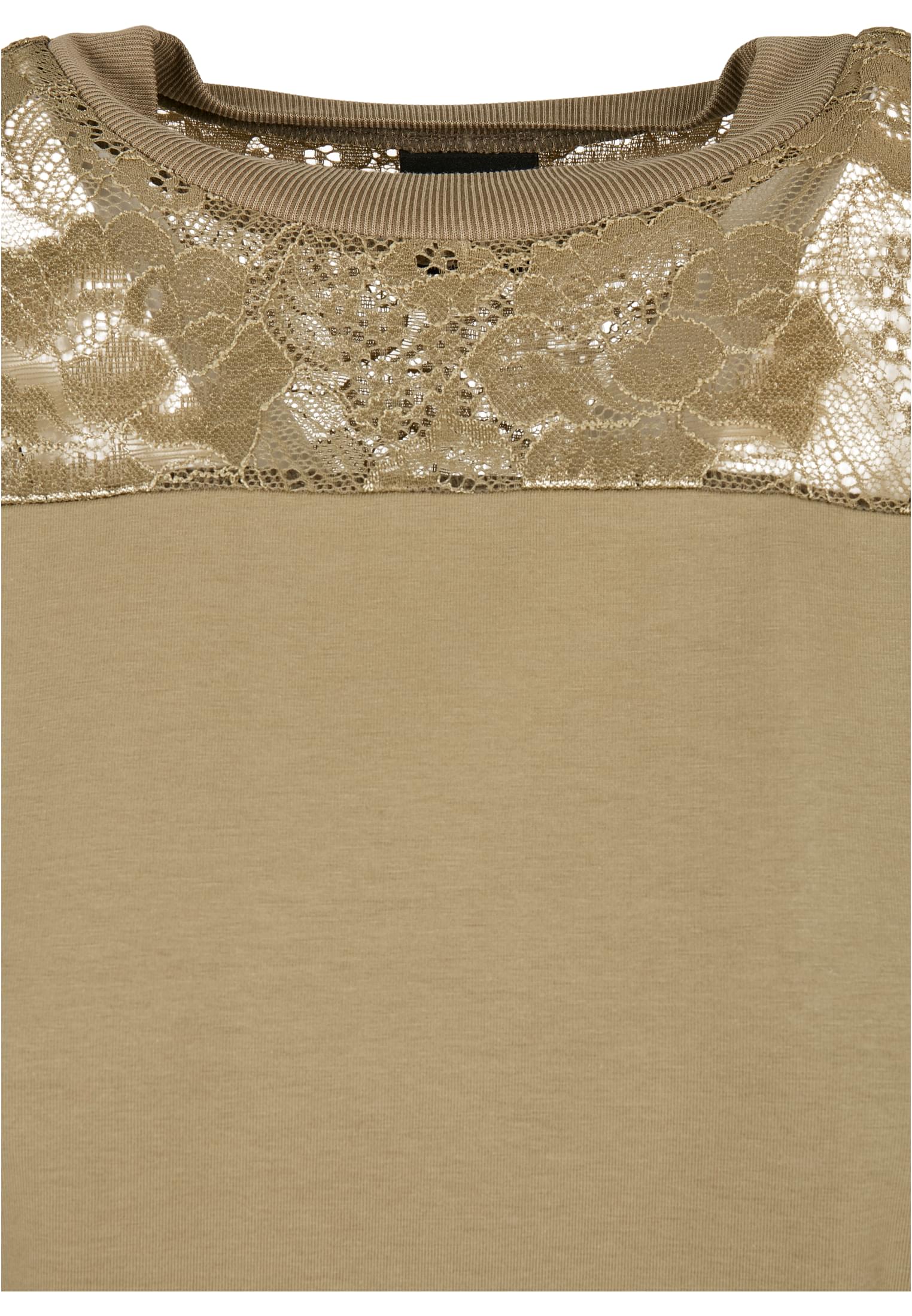 T-shirt Robe Dentelle Femme kaki 3XL
 - variant image 7