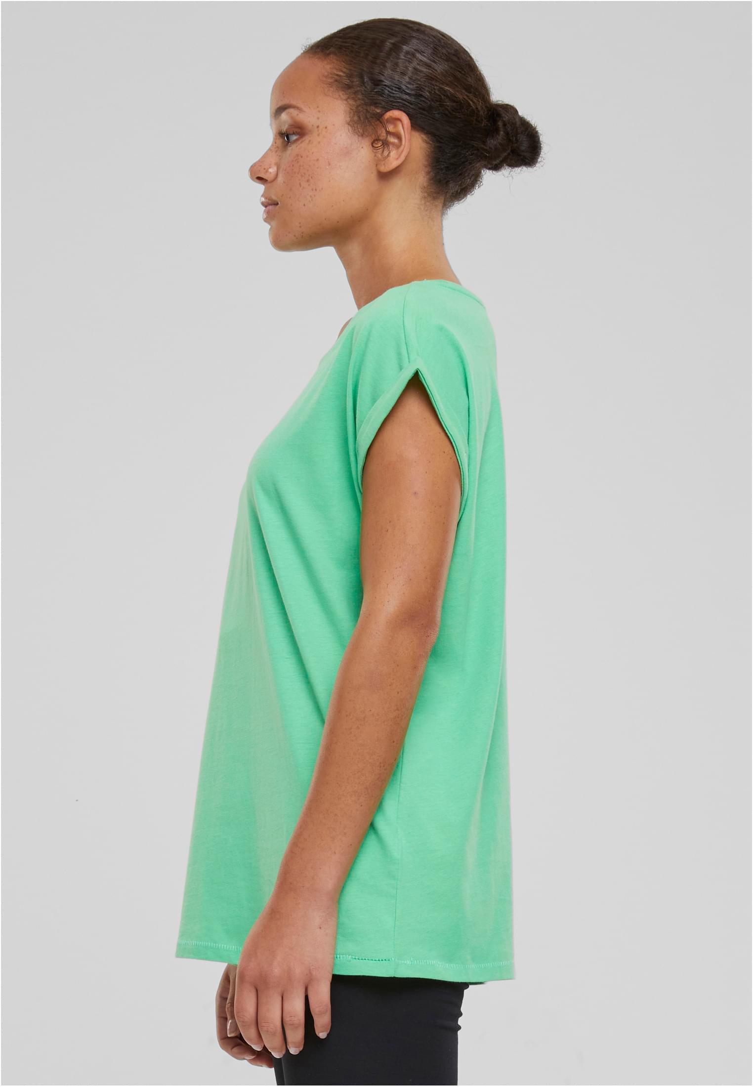 Ladies Extended Shoulder Tee ghostgreen 3XL
 - variant image 1