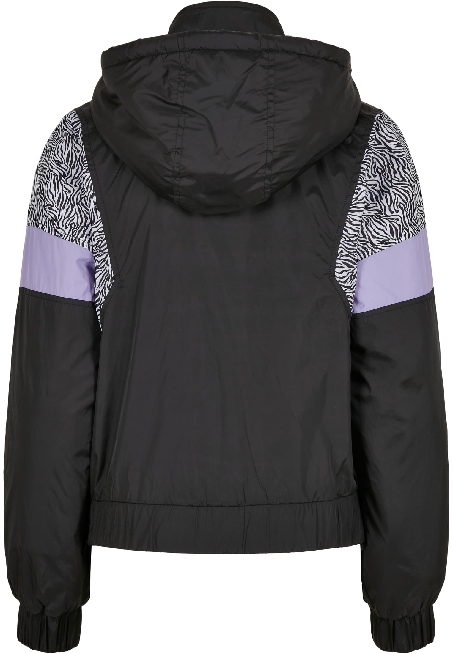 Ladies AOP Mixed Pull Over Jacket black/zebra 3XL - variant image 5