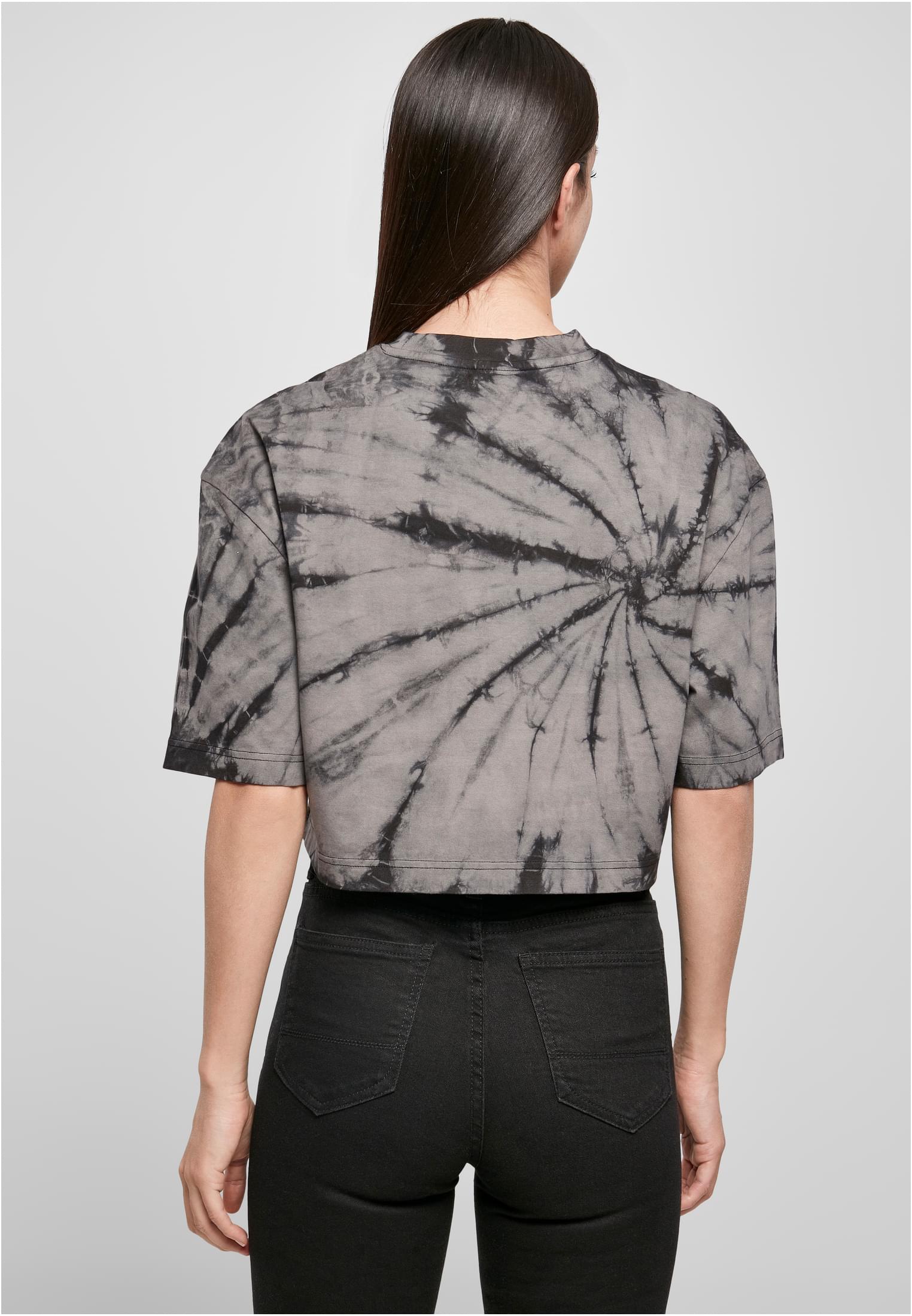 Femmes T-shirt Coupe Zébrée Déchirée Noir/Asphalte 3XL
 - variant image 2