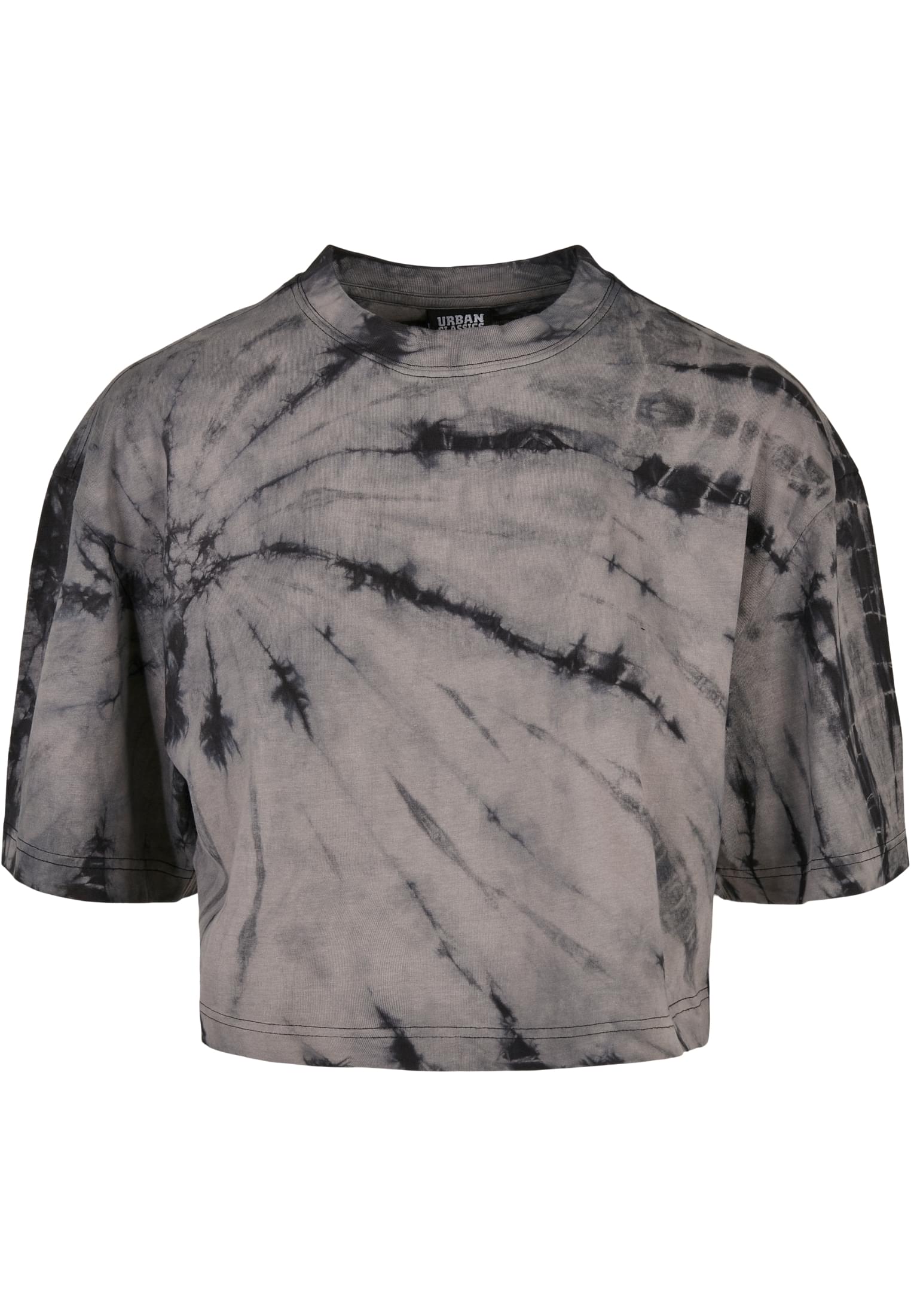 Femmes T-shirt Coupe Zébrée Déchirée Noir/Asphalte 3XL
 - variant image 5