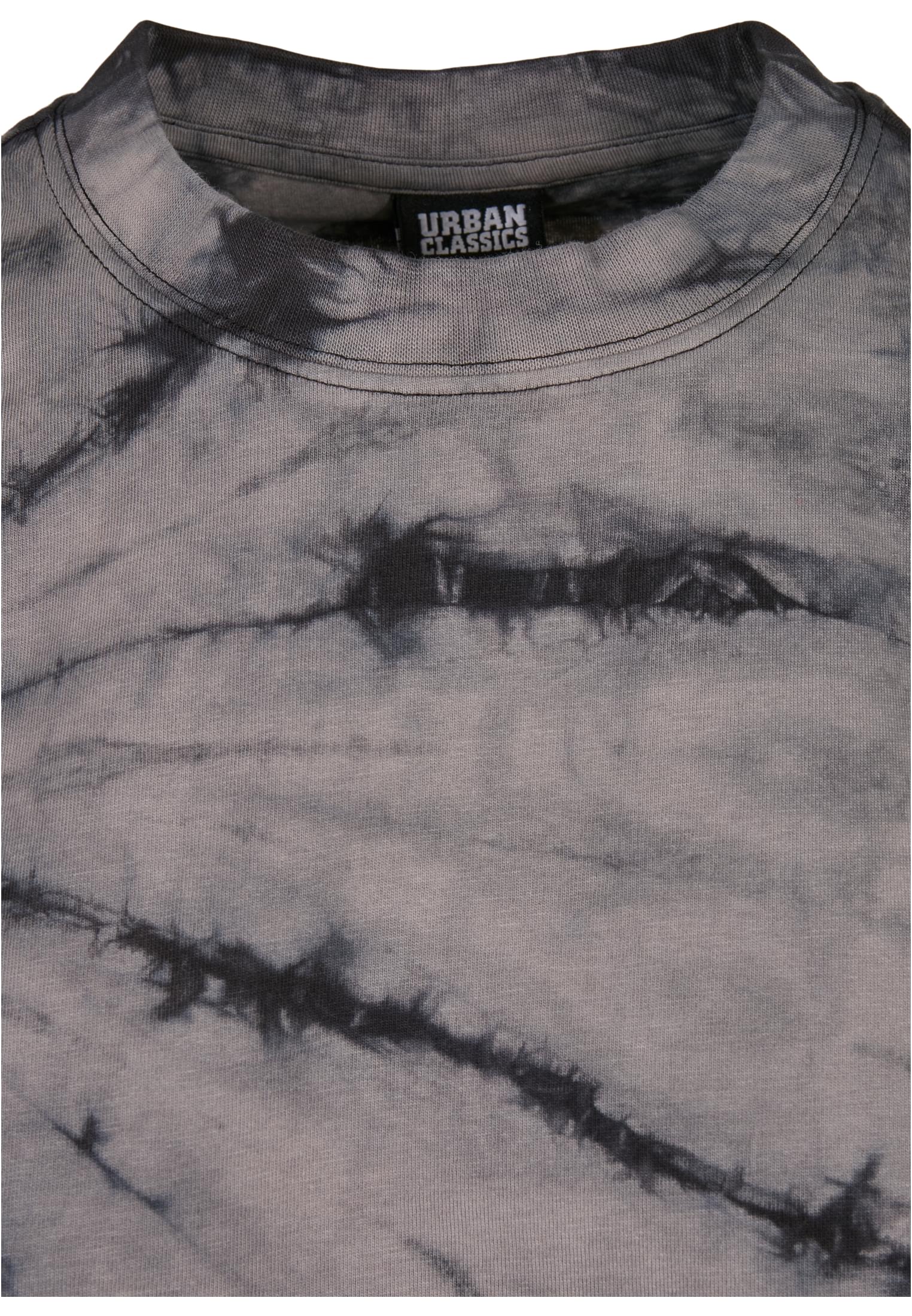 Femmes T-shirt Coupe Zébrée Déchirée Noir/Asphalte 3XL
 - variant image 7