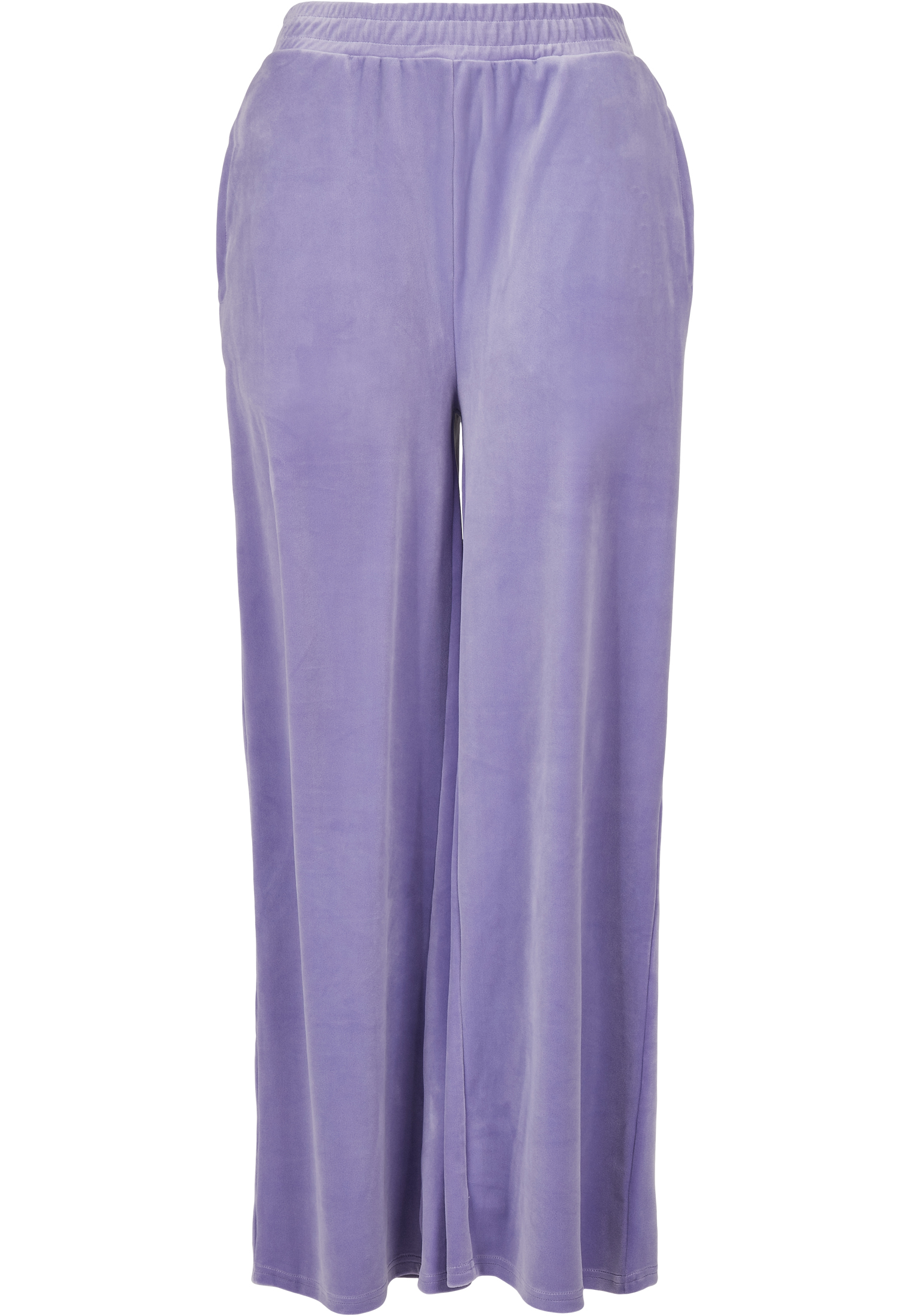Ladies High Waist Straight Velvet Sweatpants lavender 3XL - variant image 5