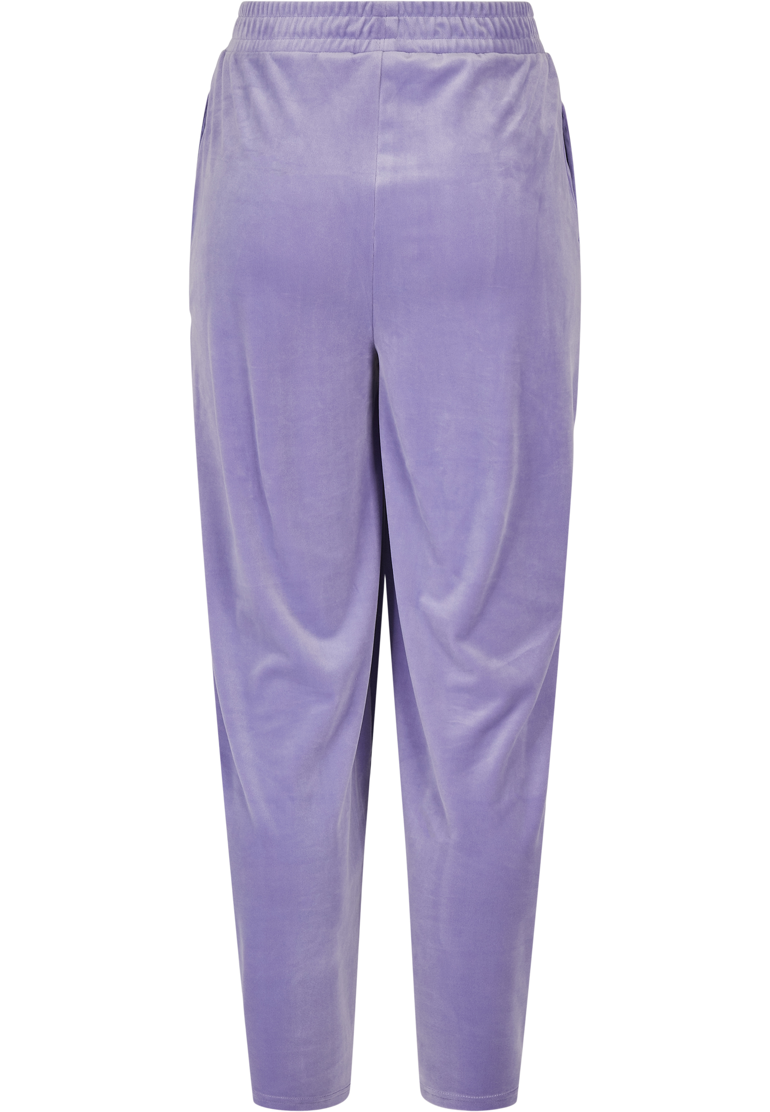 Ladies High Waist Straight Velvet Sweatpants lavender 3XL - variant image 7