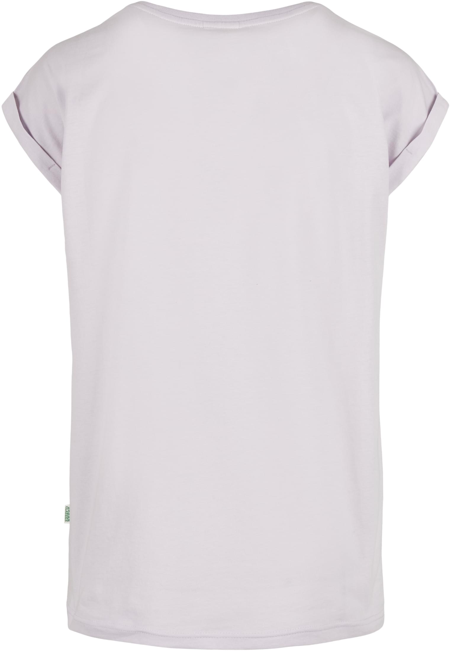 Femmes T-shirt Longue Épaules Organique Étendue lilas clair 3XL
 - variant image 6