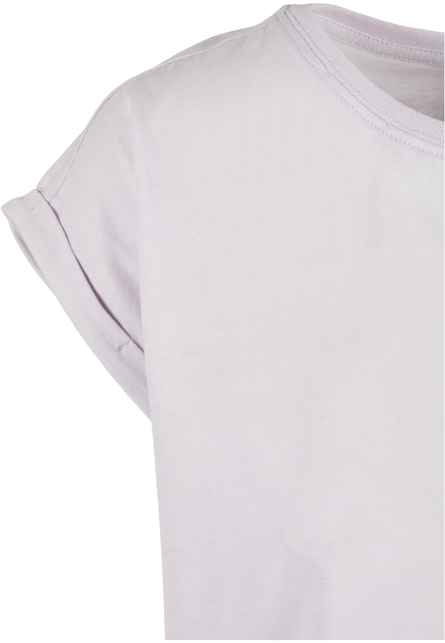 Femmes T-shirt Longue Épaules Organique Étendue lilas clair 3XL
 - variant image 8