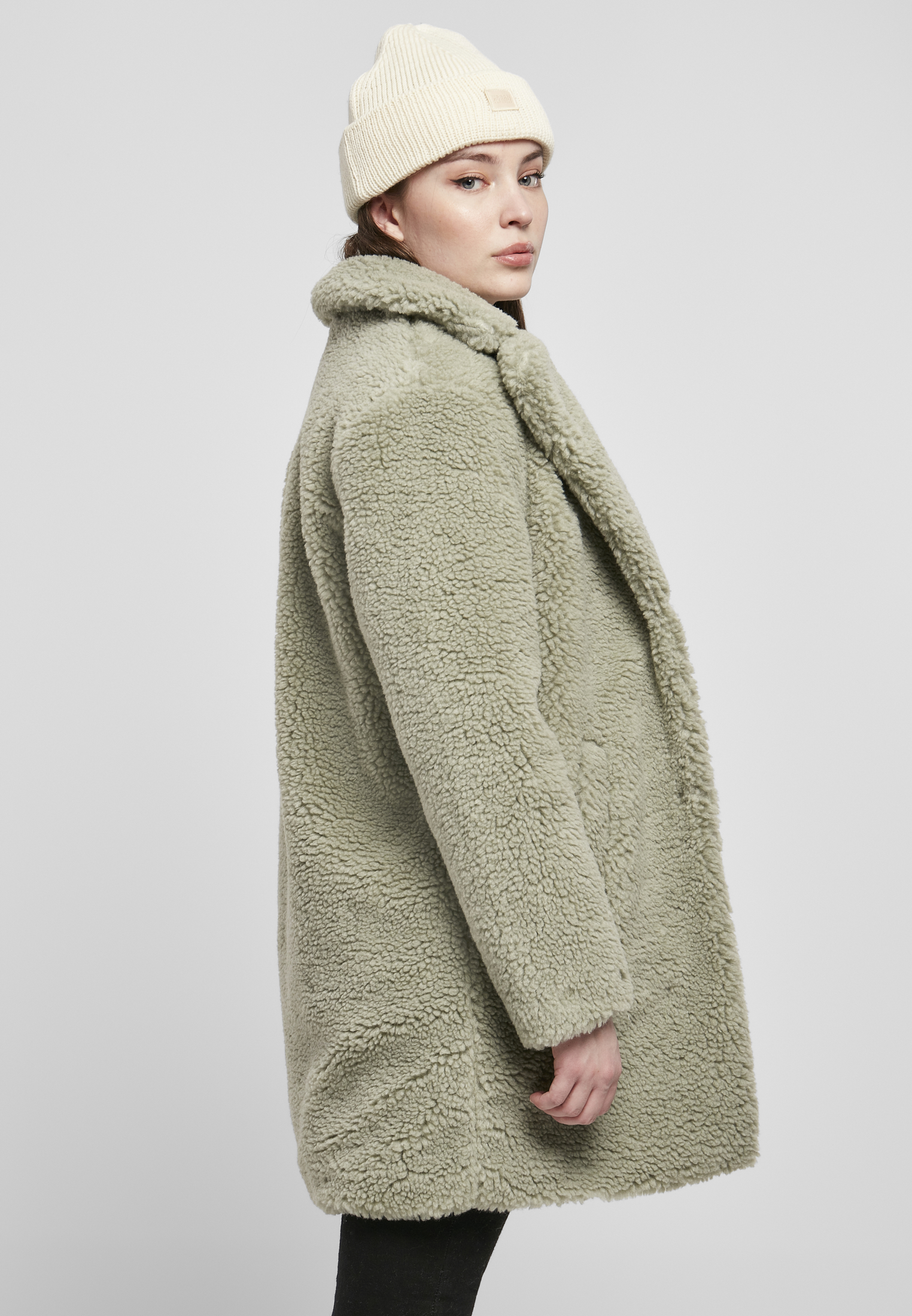 Mujeres abrigo oversize Sherpa softsalvia 3XL
 - variant image 3