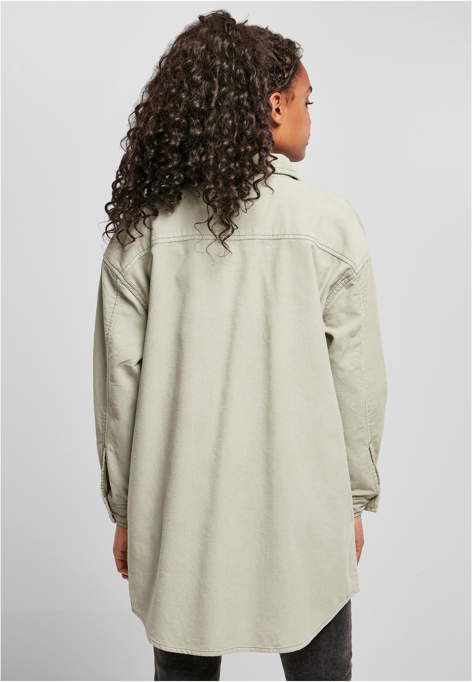 Ladies Long Corduroy Overshirt softsalvia 3XL - variant image 2