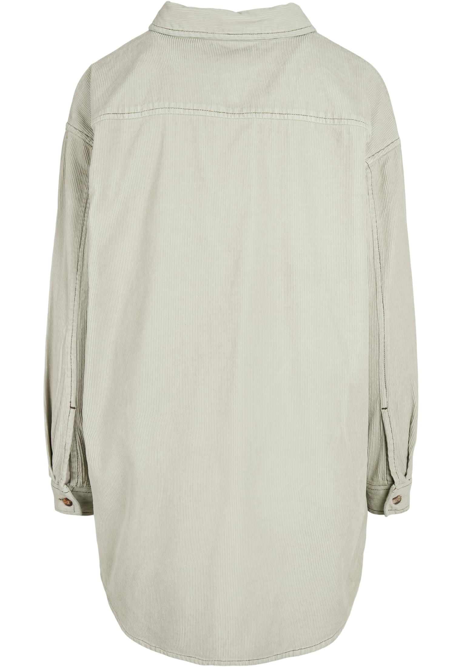 Ladies Long Corduroy Overshirt softsalvia 3XL - variant image 6