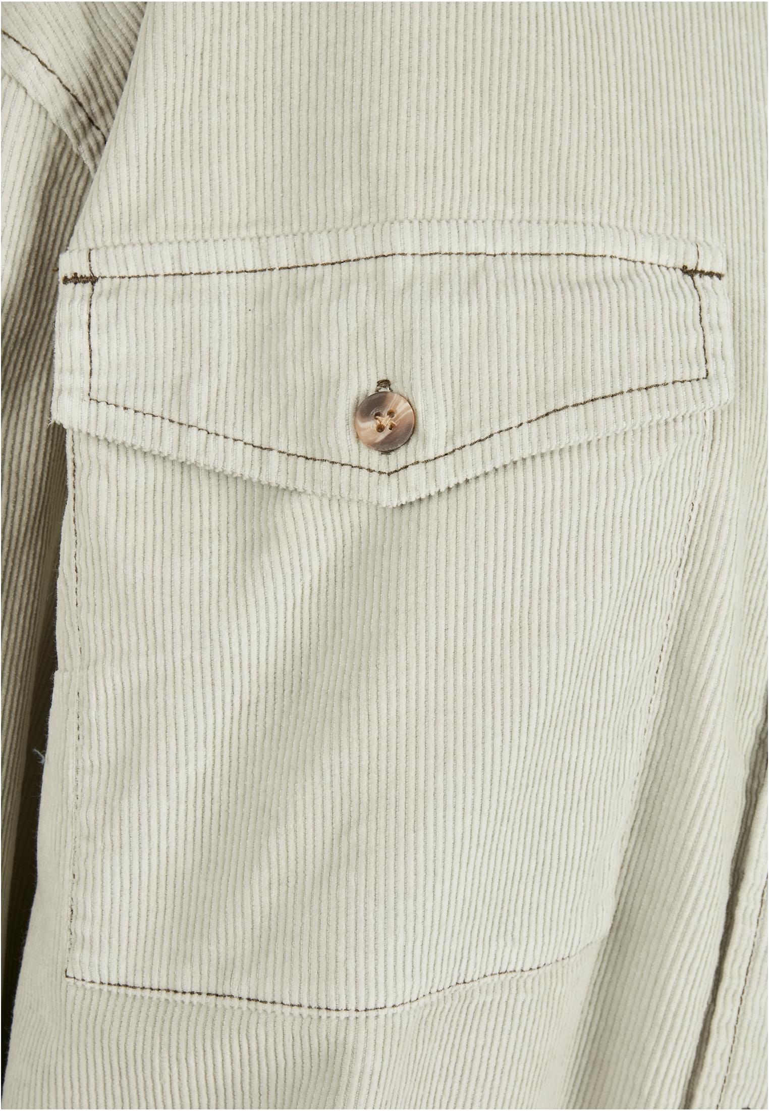 Ladies Long Corduroy Overshirt softsalvia 3XL - variant image 9