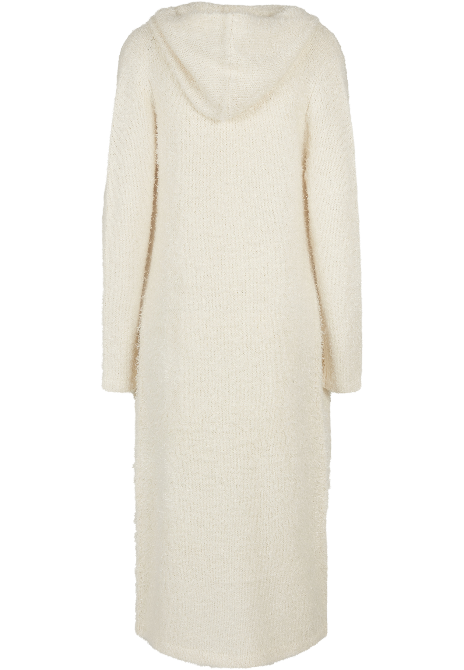 Ladies Hooded Feather Cardigan whitesand 3XL - variant image 6