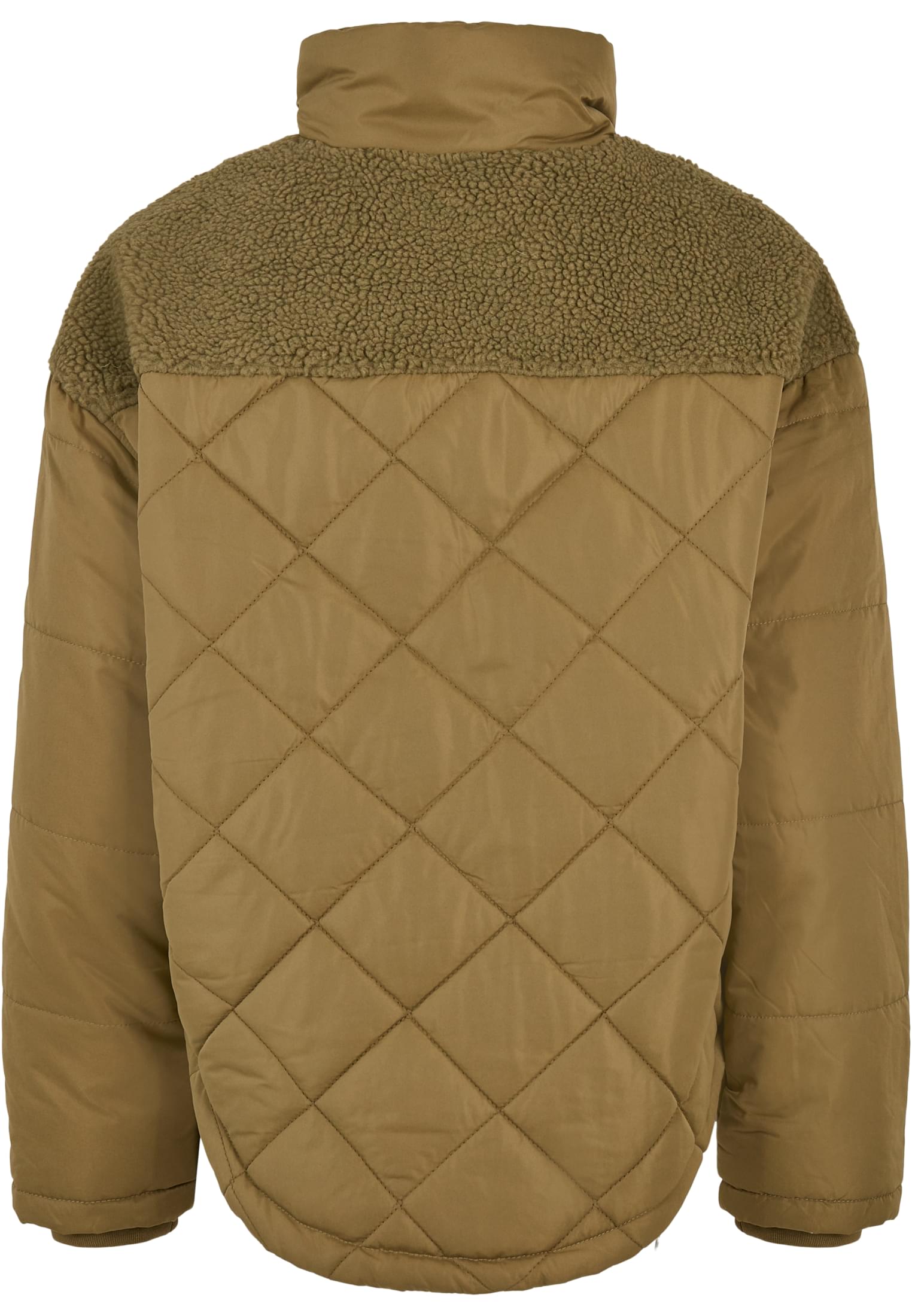 Ladies Oversized Diamond Quilt Puffer Jacket tiniolive 3XL - variant image 6