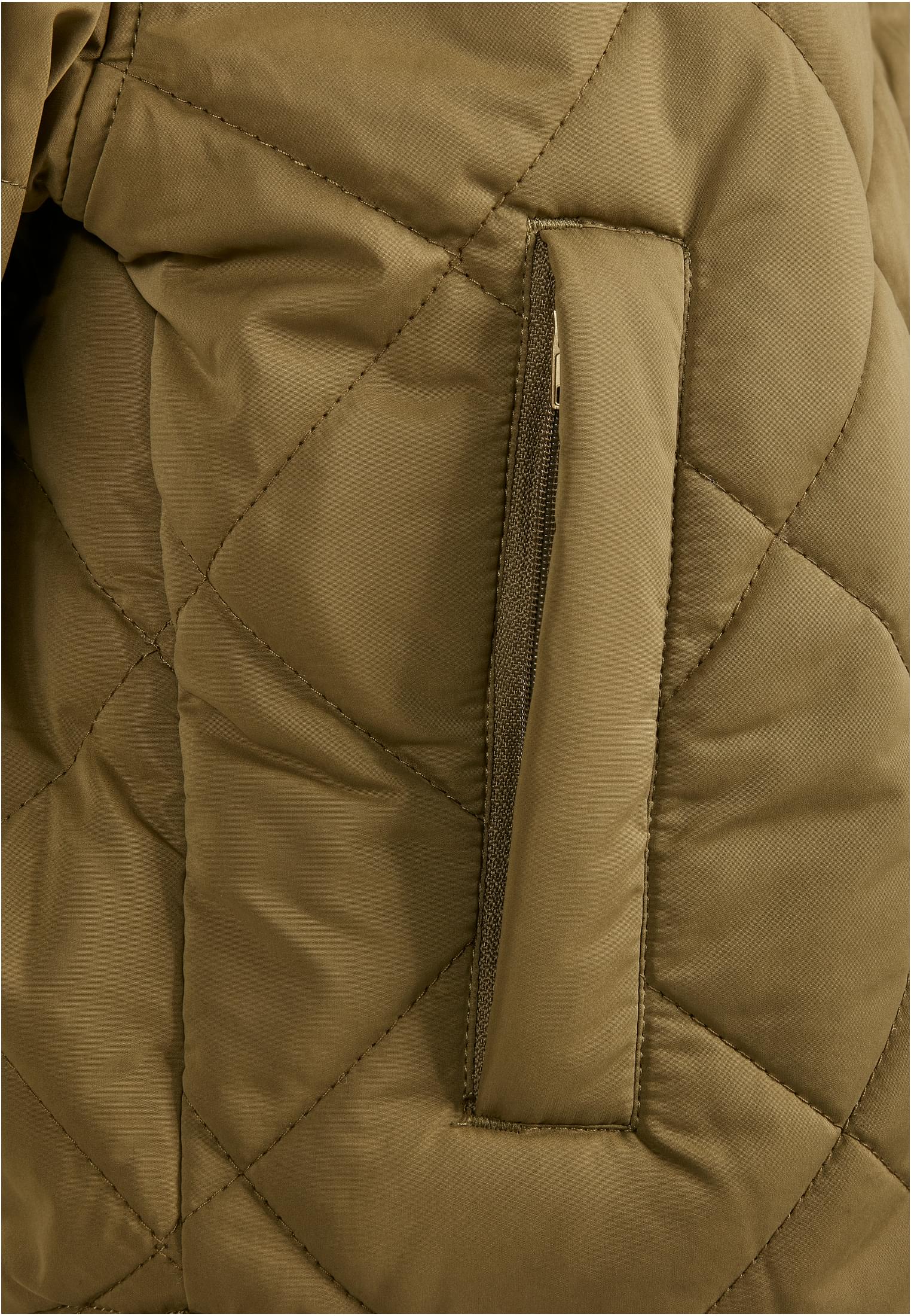 Ladies Oversized Diamond Quilt Puffer Jacket tiniolive 3XL - variant image 9