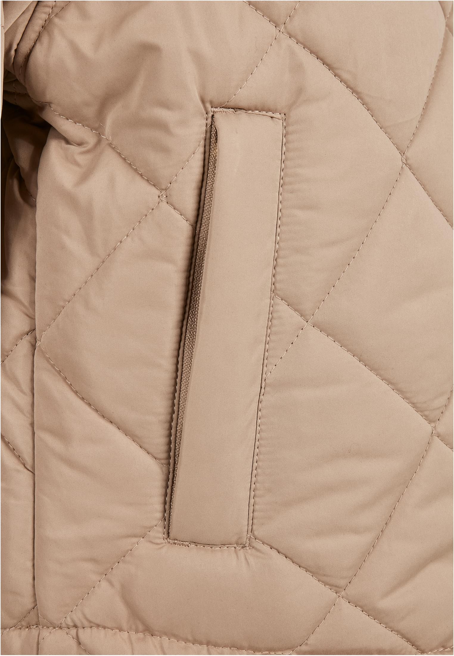 Ladies Oversized Diamond Quilt Puffer Jacket softtaupe 3XL - variant image 9