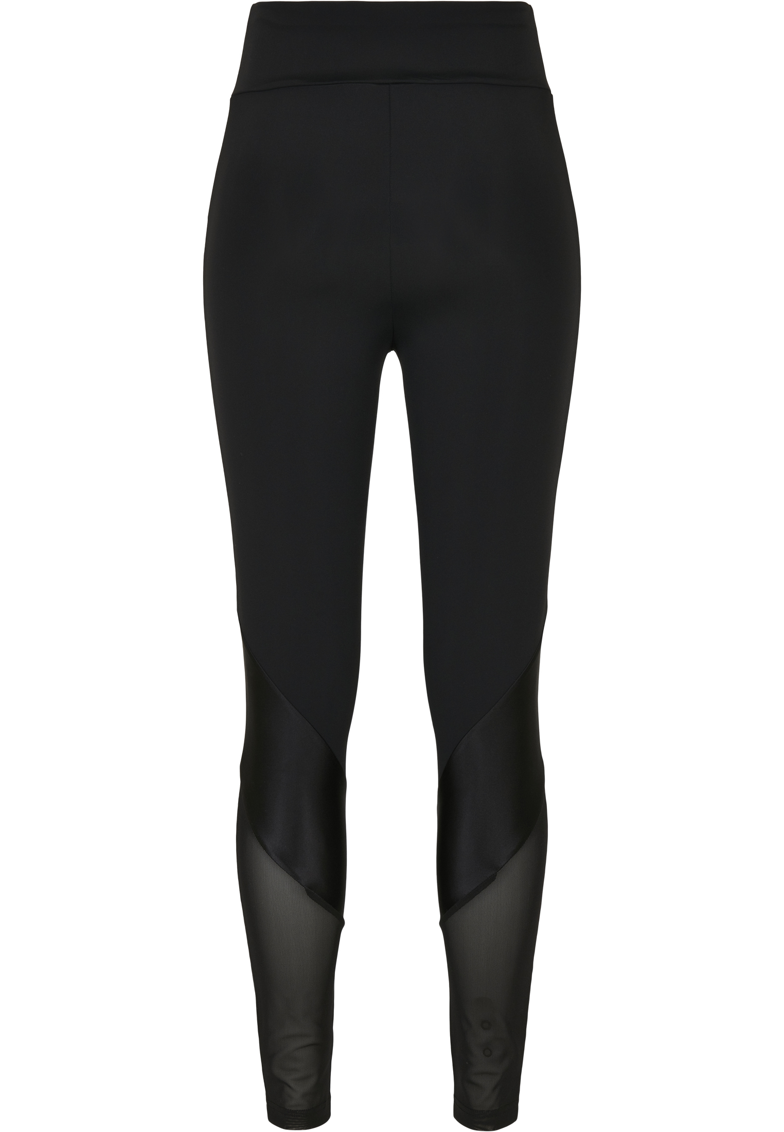 Ladies Highwaist  Mixed Tech Leggings black/black L - variant image 7