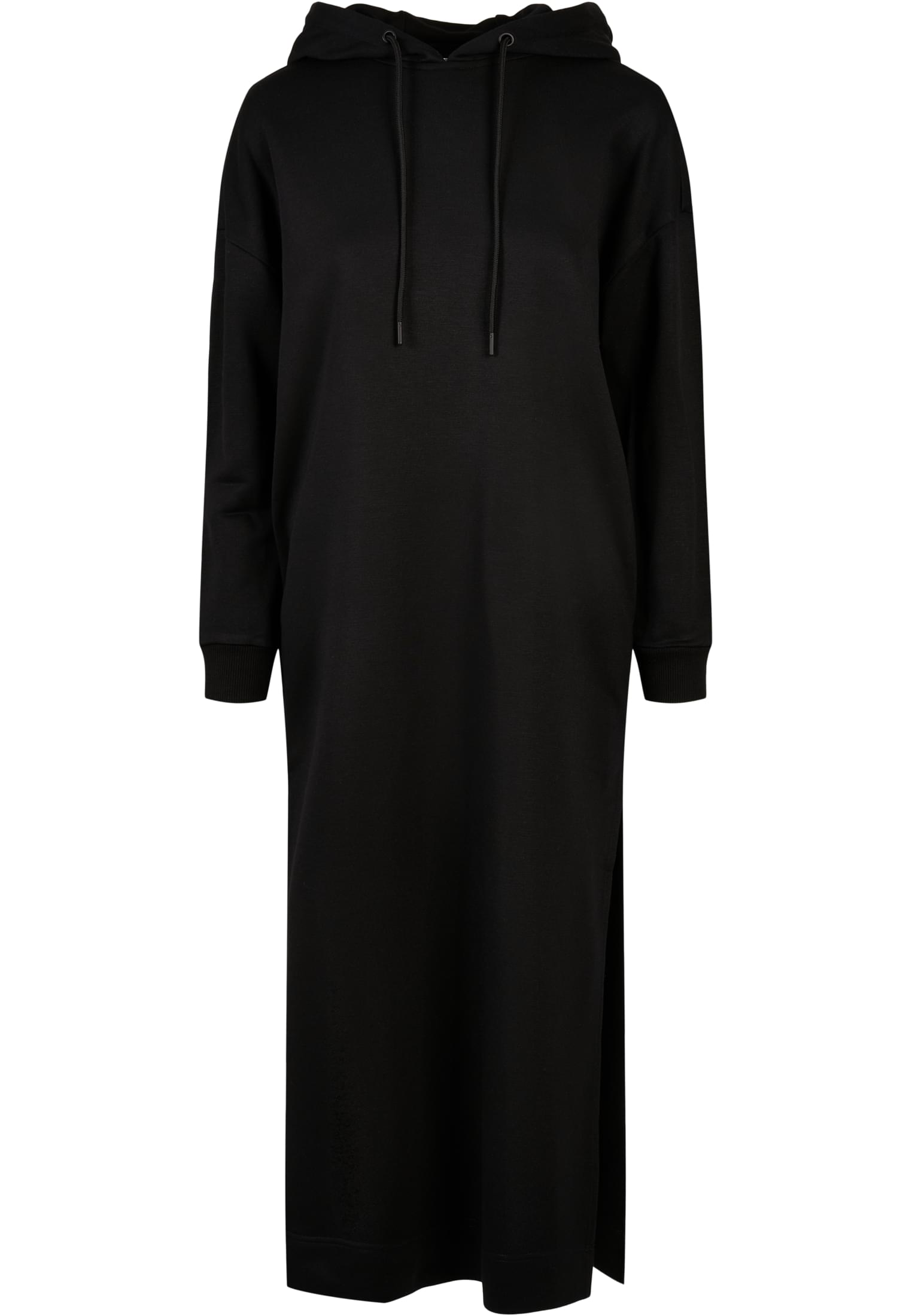 Ladies Modal Terry Long Hoody Dress black 3XL - variant image 5