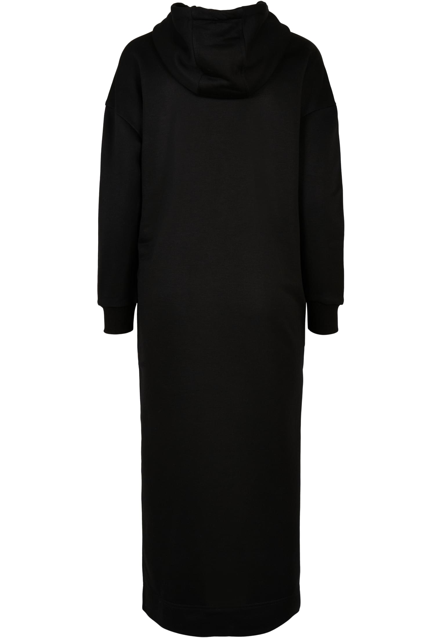 Ladies Modal Terry Long Hoody Dress black 3XL - variant image 6
