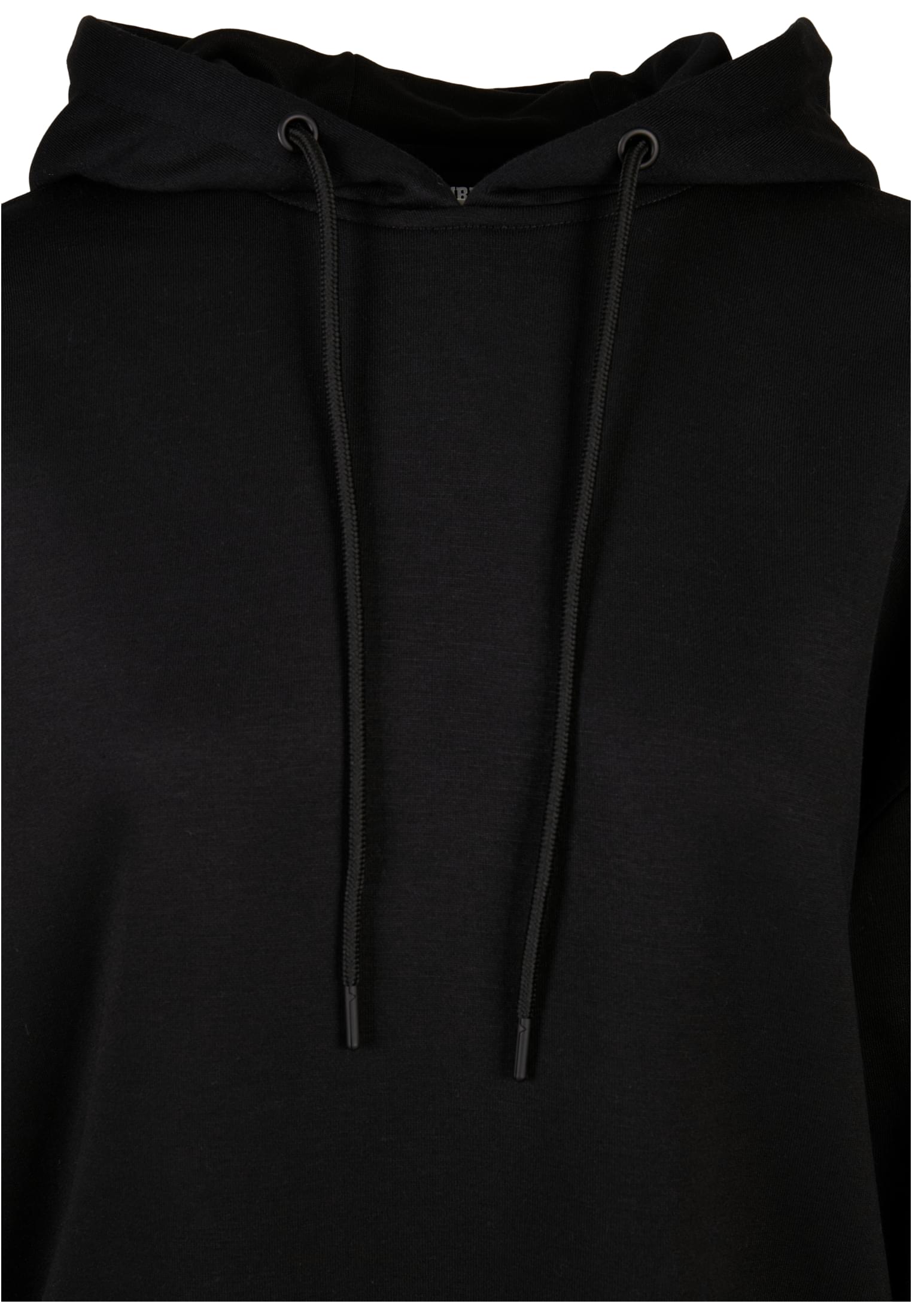 Ladies Modal Terry Long Hoody Dress black 3XL - variant image 7