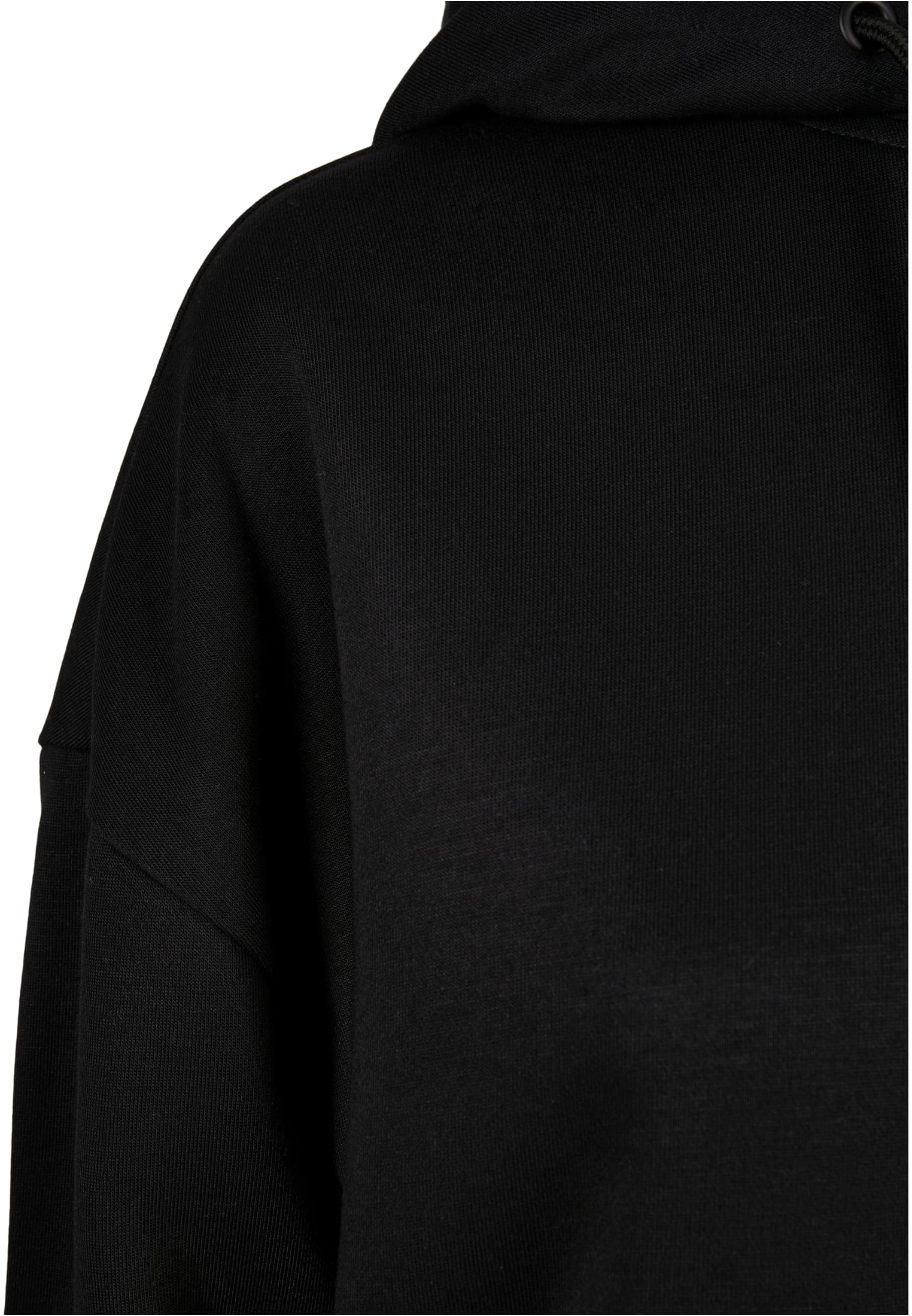 Ladies Modal Terry Long Hoody Dress black 3XL - variant image 8