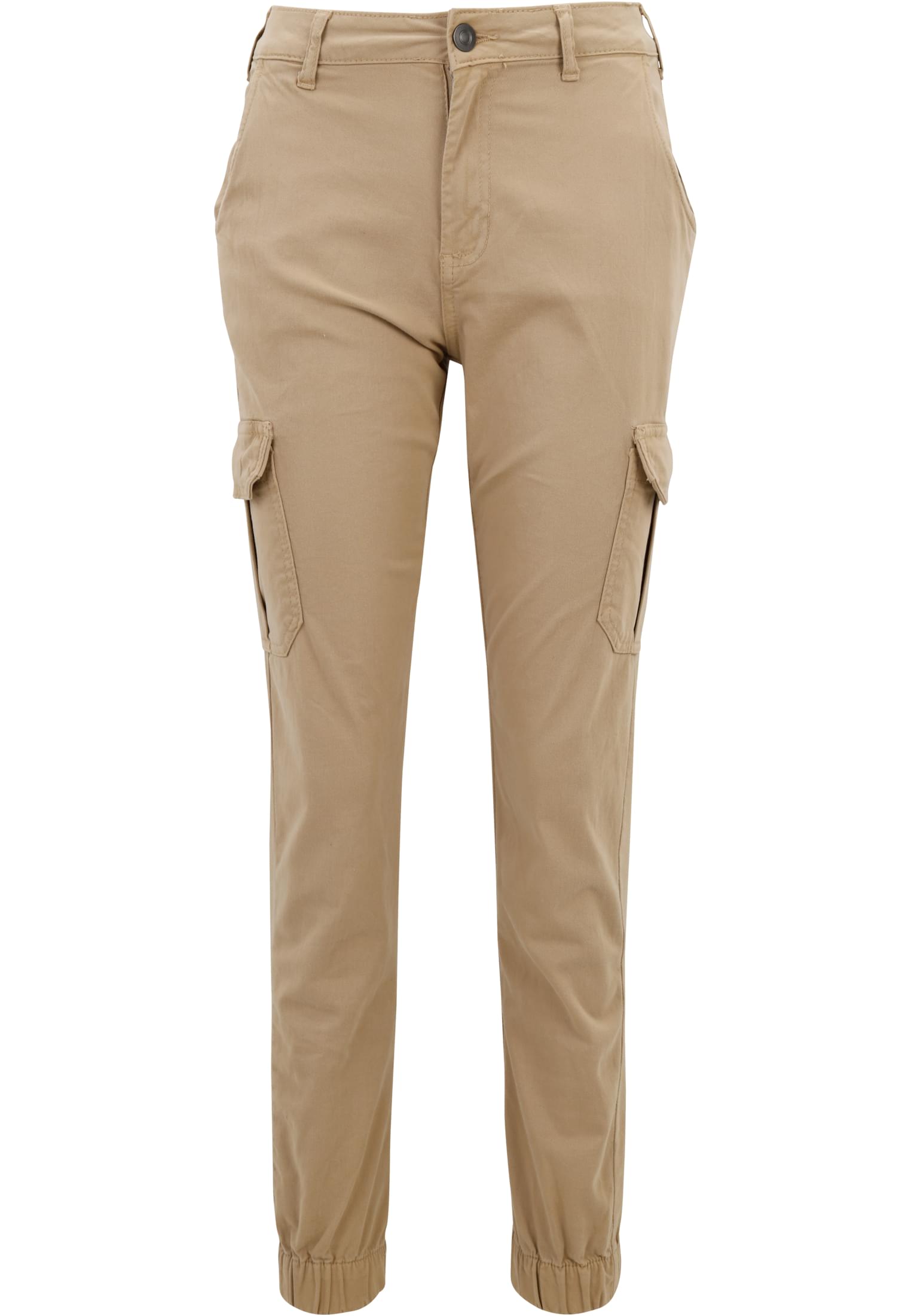 Pantalones cargo de cintura alta para mujer color taupe suave 26
 - variant image 5