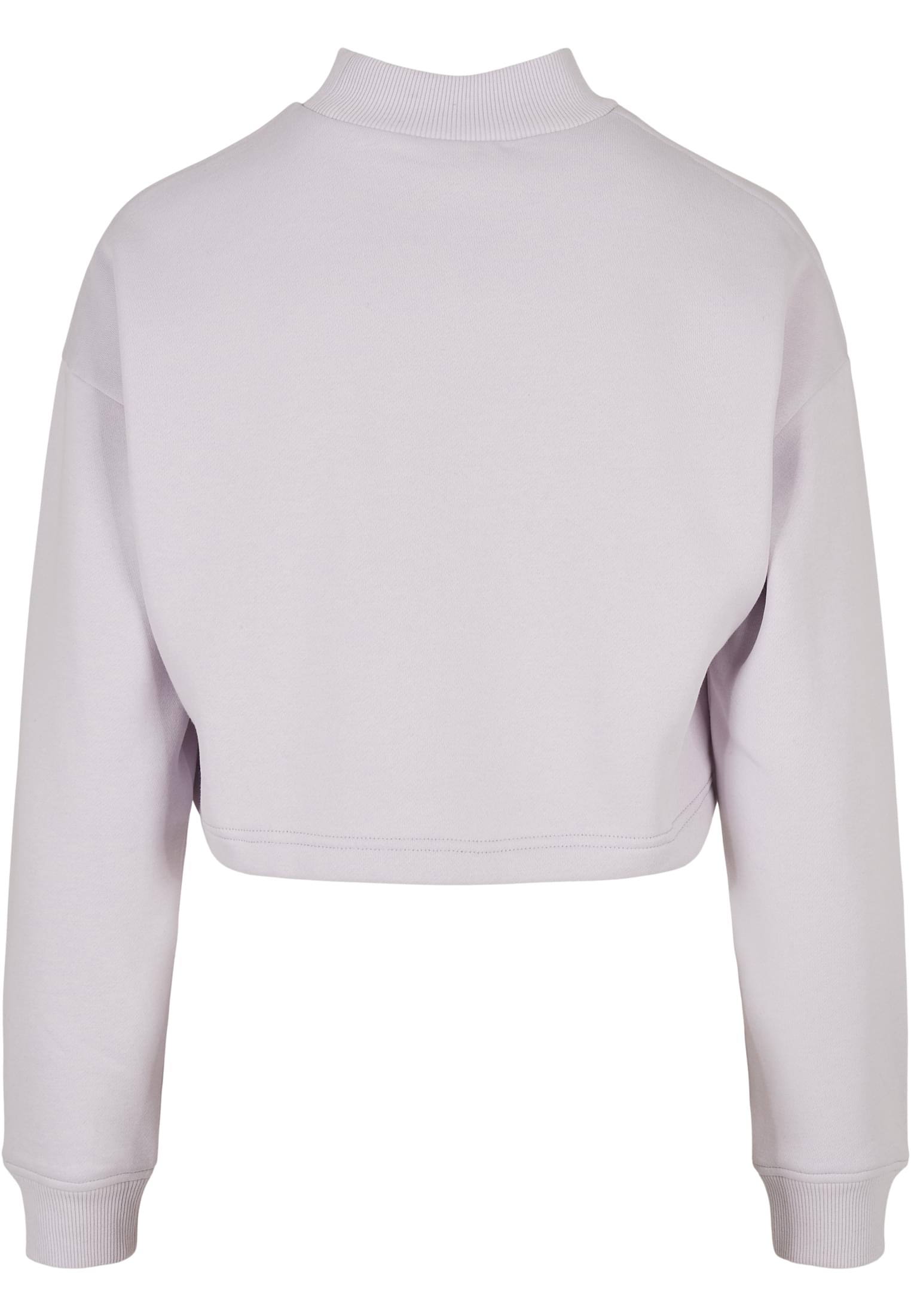 Ladies Cropped Oversized Sweat High Neck Crew softlilac 3XL - variant image 1